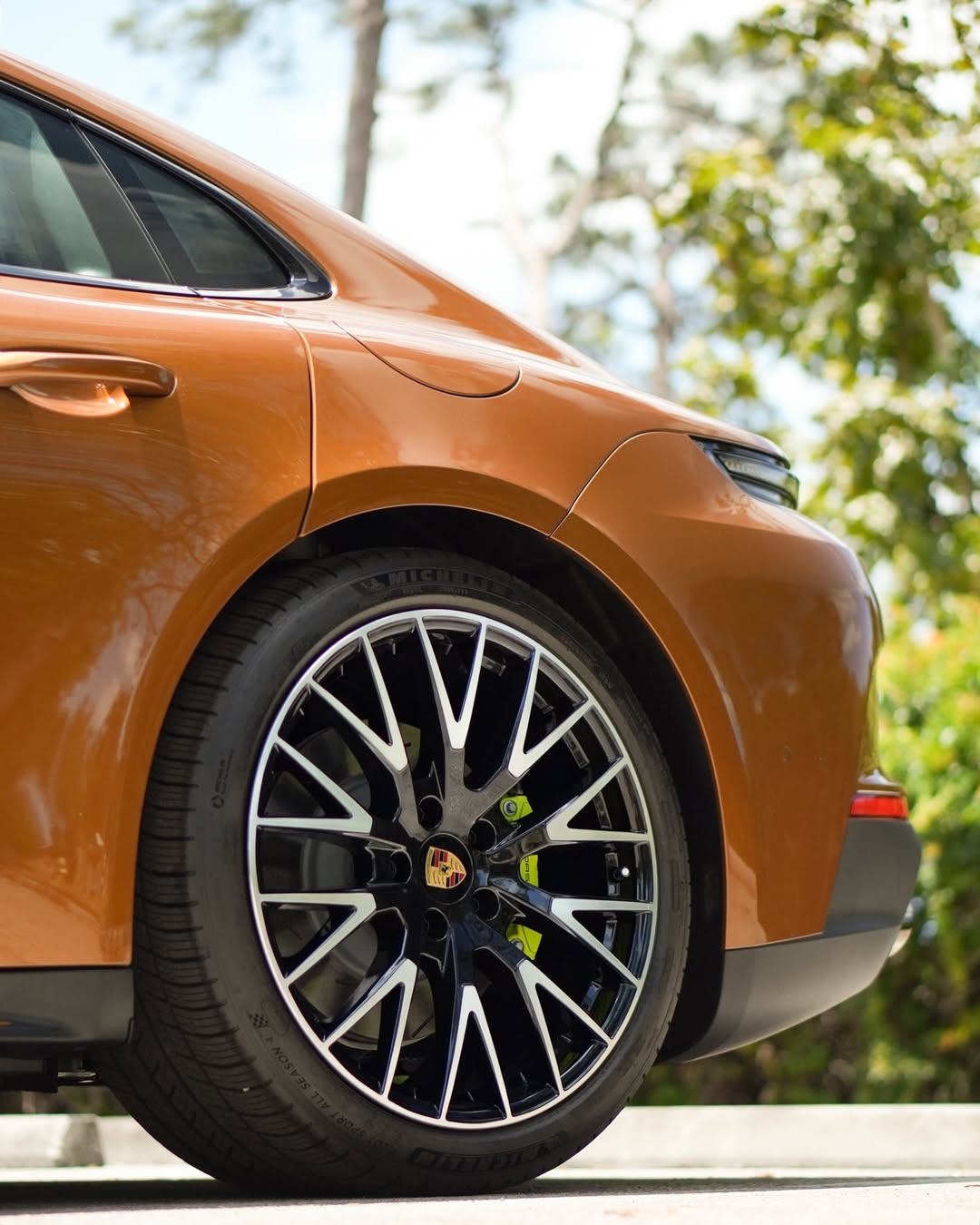 2025 Porsche Panamera 4 in Madeira Gold Metallic