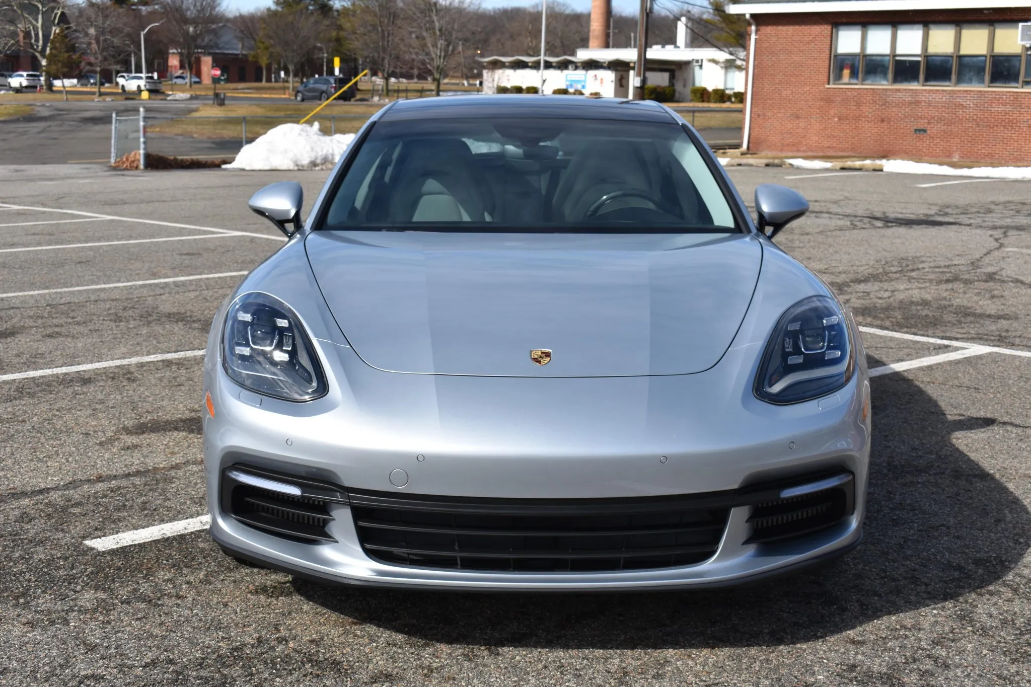 2018 Porsche Panamera 4S Sport Turismo in Rhodium Silver Metallic