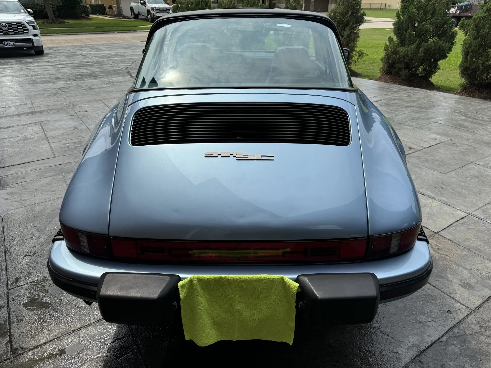 1980 Porsche 911SC Targa in Light Blue Metallic