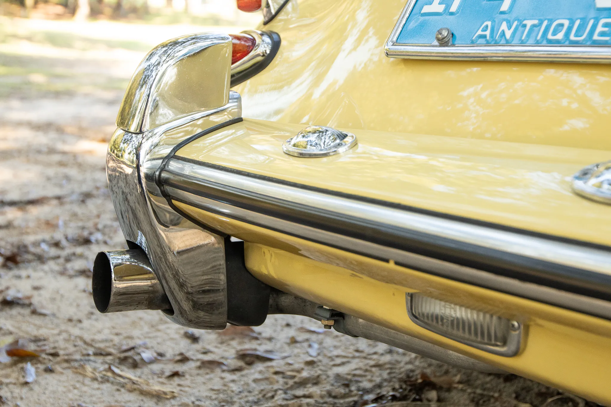 1962 Porsche 356B Karmann Notchback Coupe in Champagne Yellow
