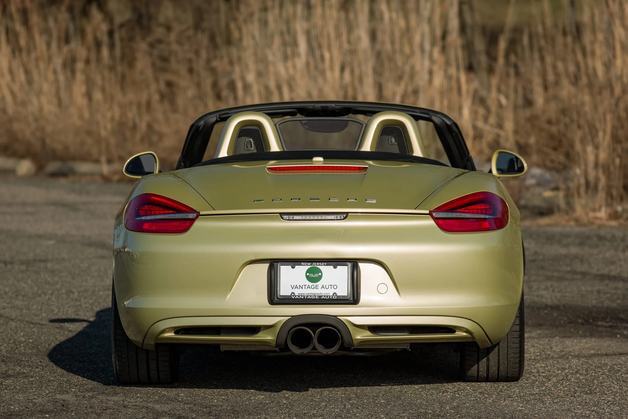 2013 Porsche Boxster in Lime Gold Metallic