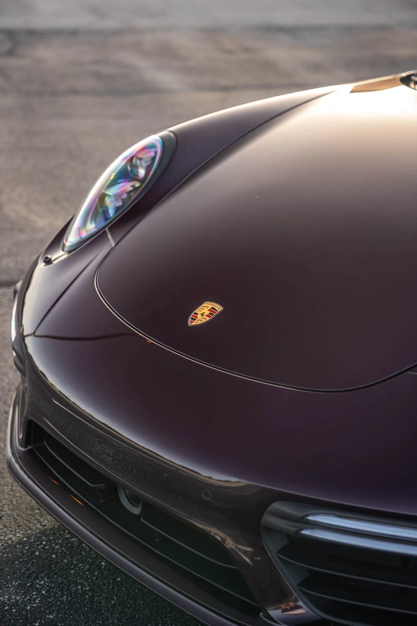 2017 Porsche 911 Turbo S Coupe in Amethyst