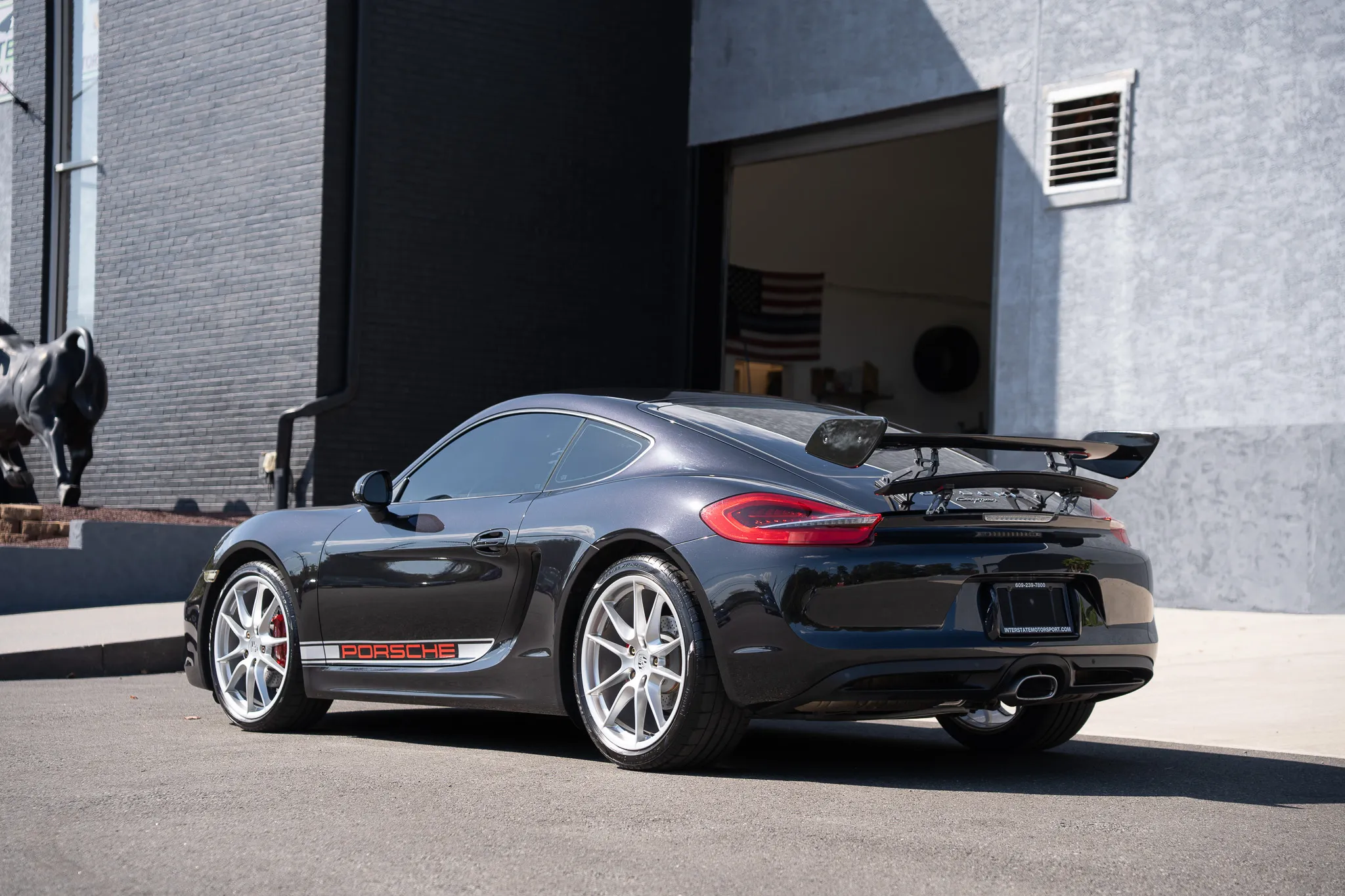 2014 Porsche Cayman in Basalt Black Metallic