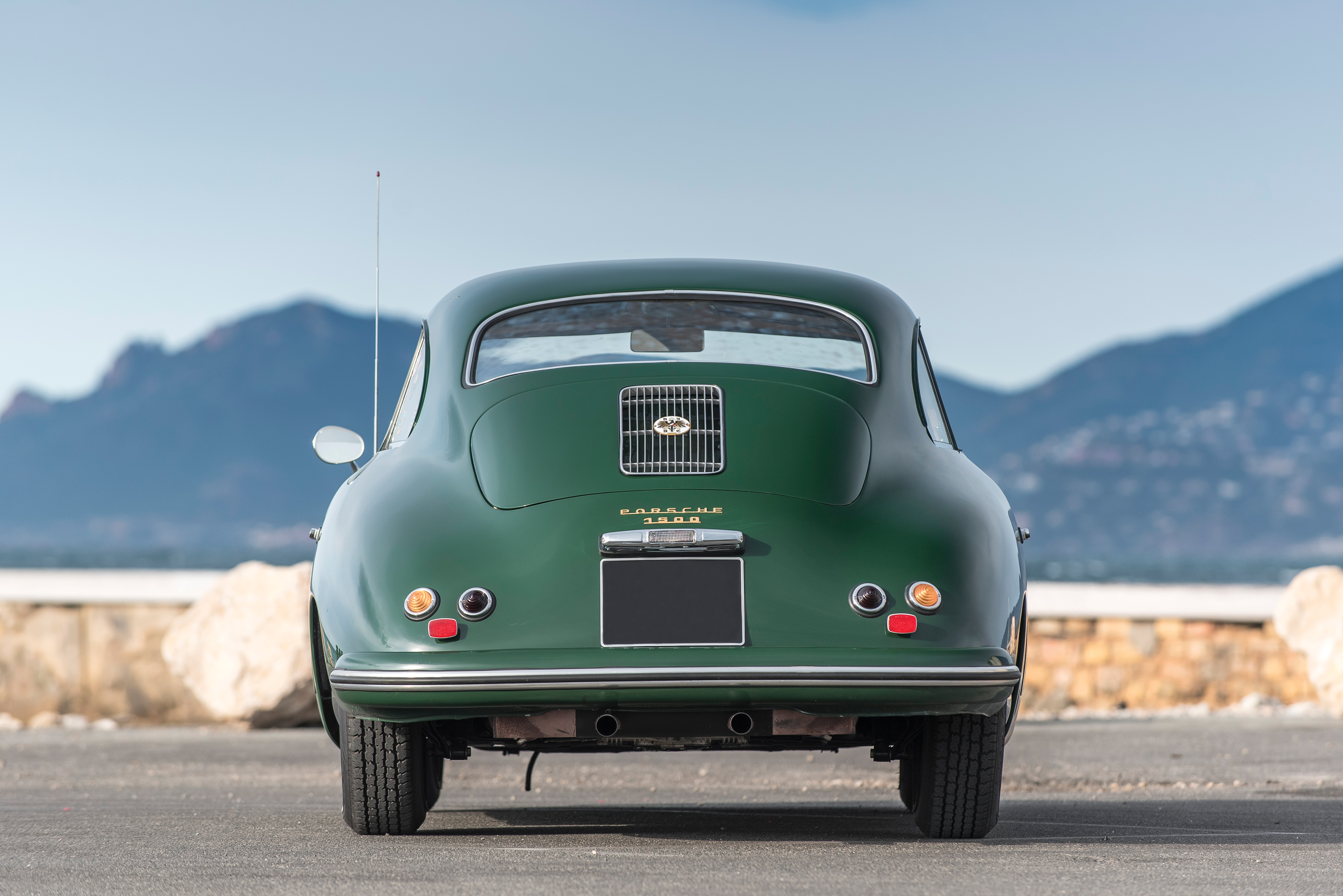 1955 Porsche 356 Pre-A 1500 Coupe by Reutter in Palm Green