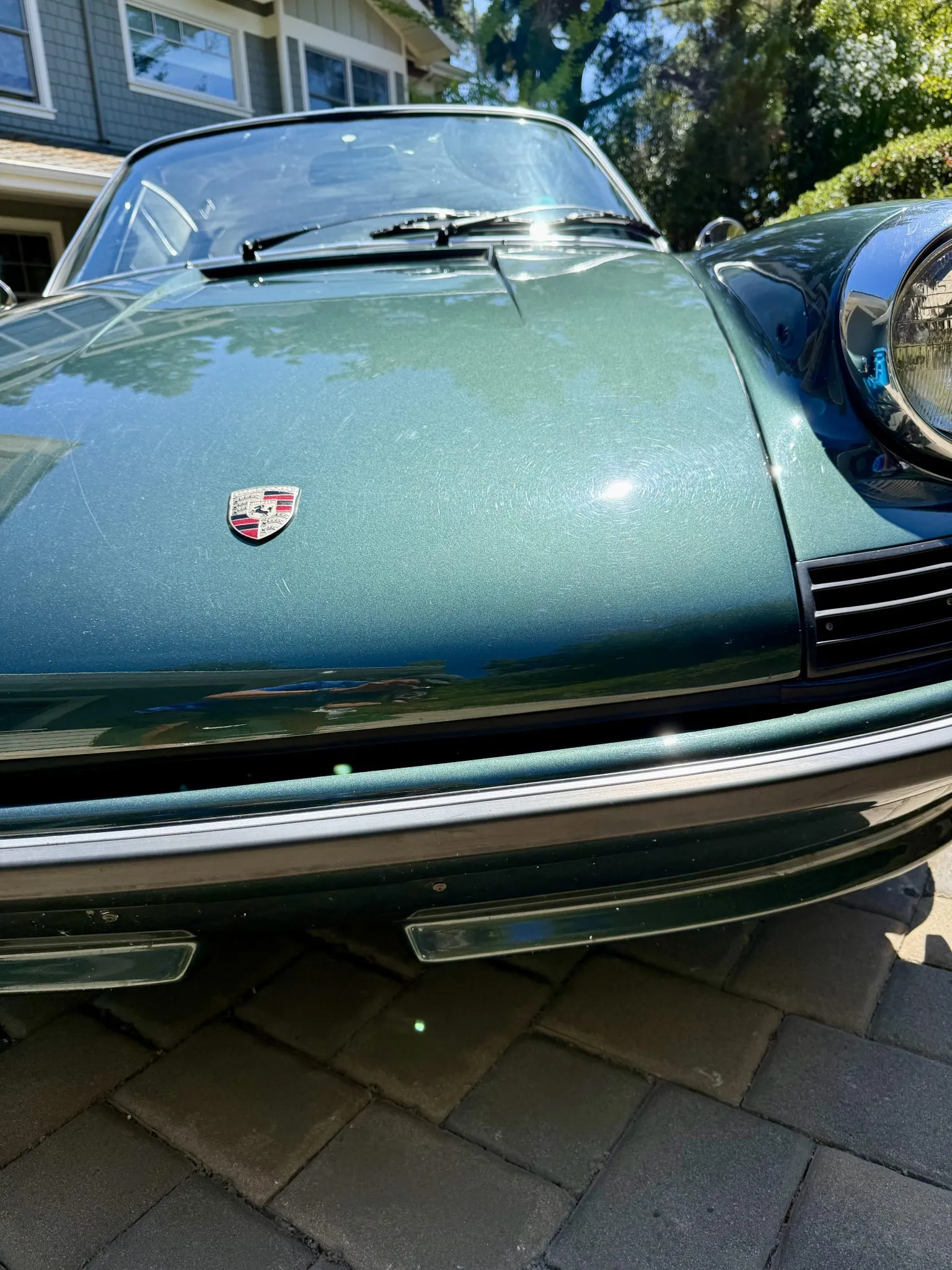 1969 Porsche 911T Coupe in Metallic Green