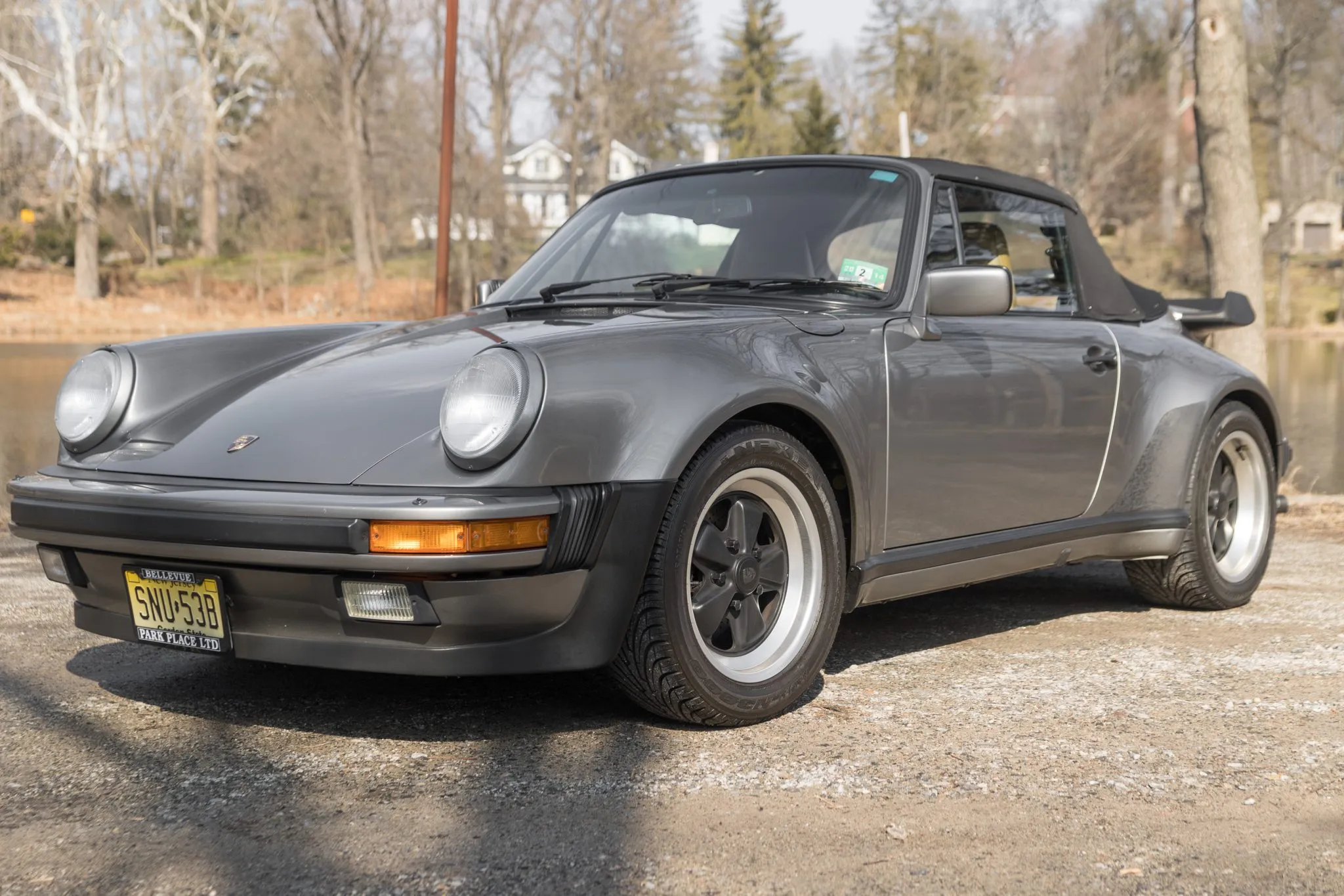 1989 Porsche 911 Turbo Cabriolet in Stone Grey Metallic