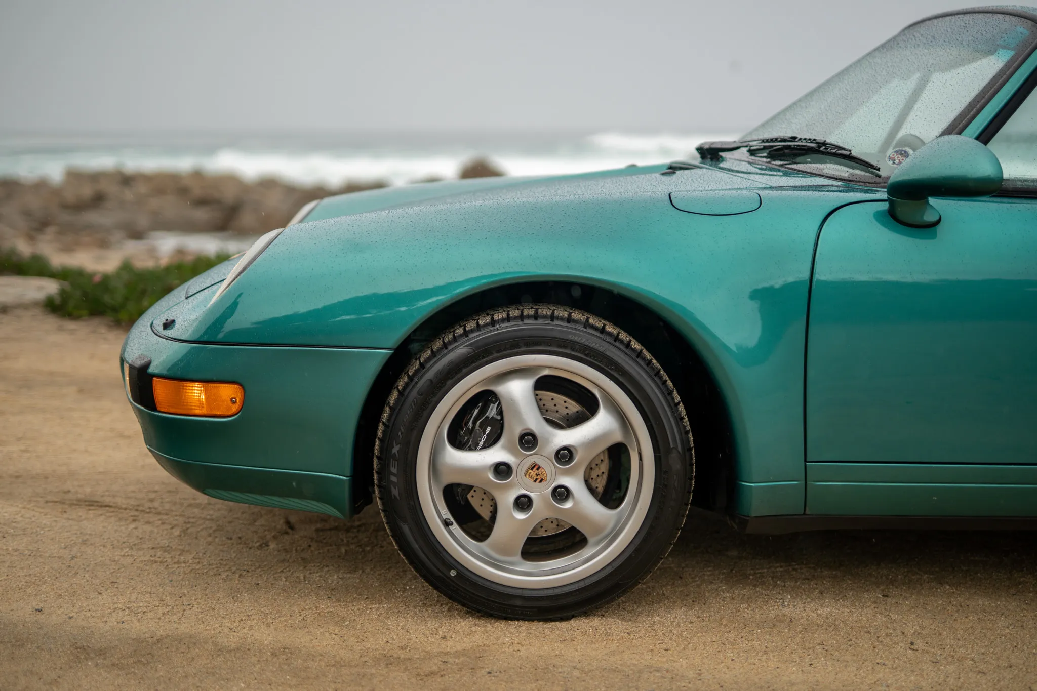 1996 Porsche 911 Carrera Cabriolet in Wimbledon Green Metallic