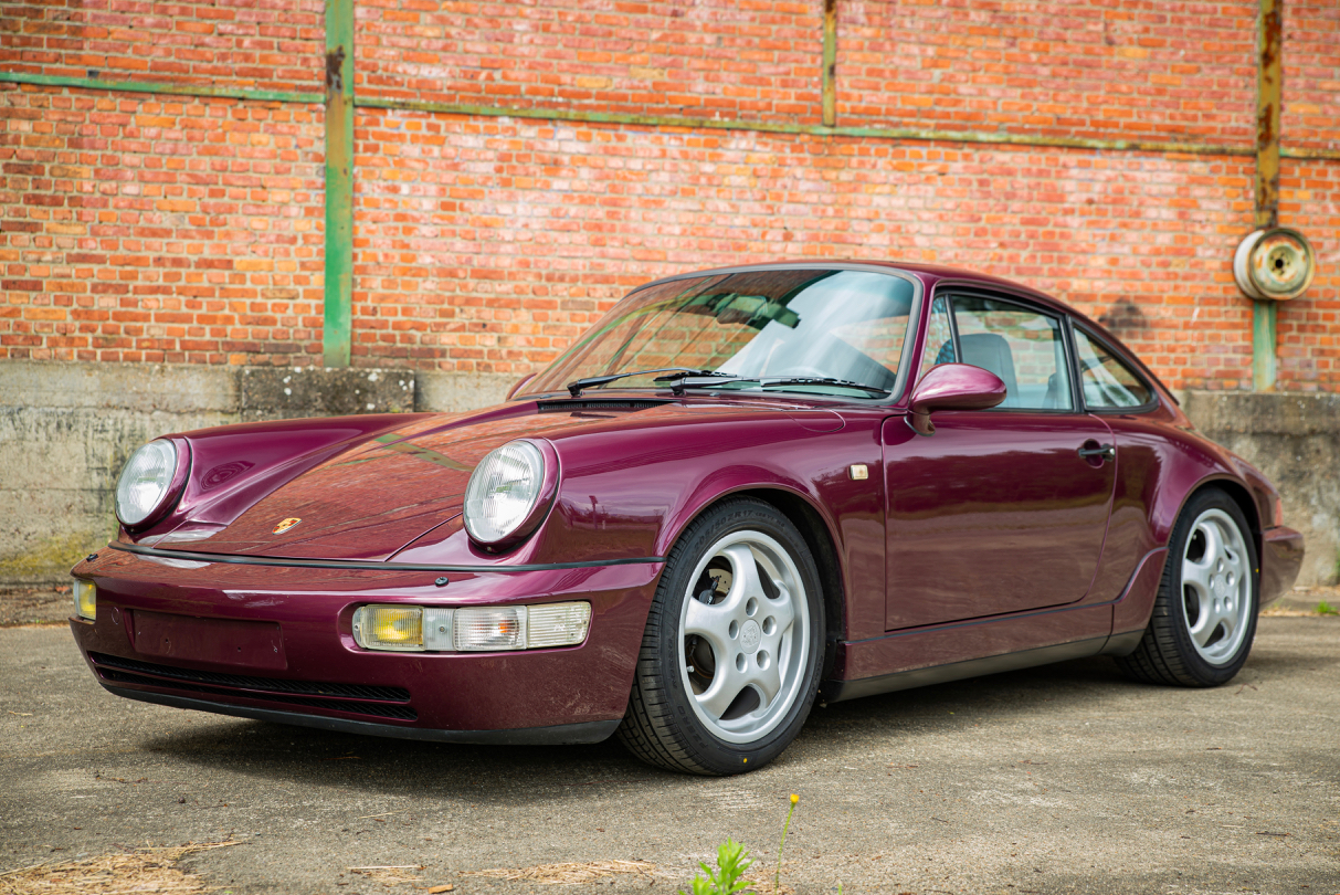 1992 Porsche 911 Carrera 4 in Amethyst Pearl