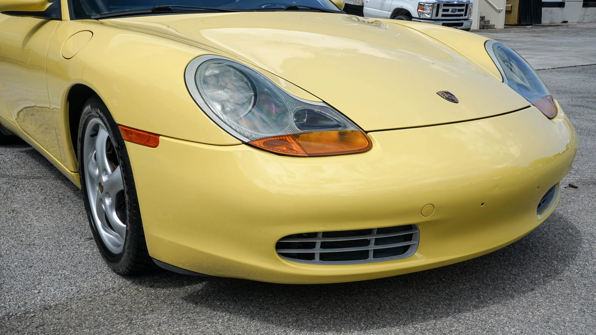 1999 Porsche Boxster in Pastel Yellow