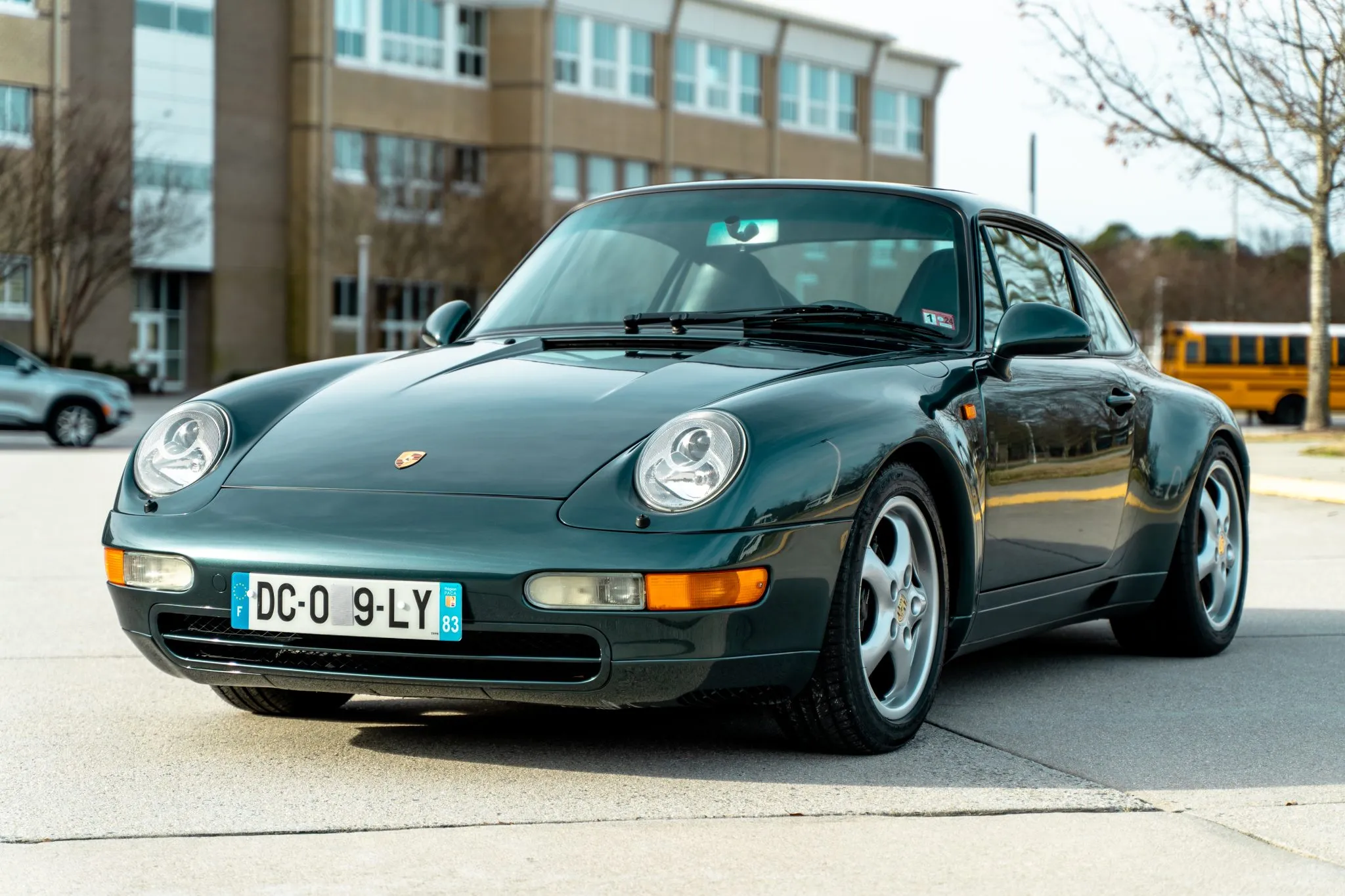 1995 Porsche 911 Carrera Coupe in Aventurine Green Metallic