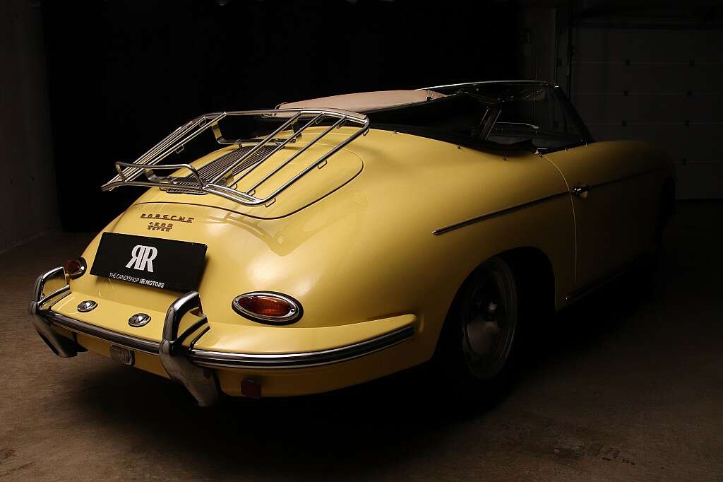 1961 Porsche 356 B 1600 Super Roadster in Condor Yellow