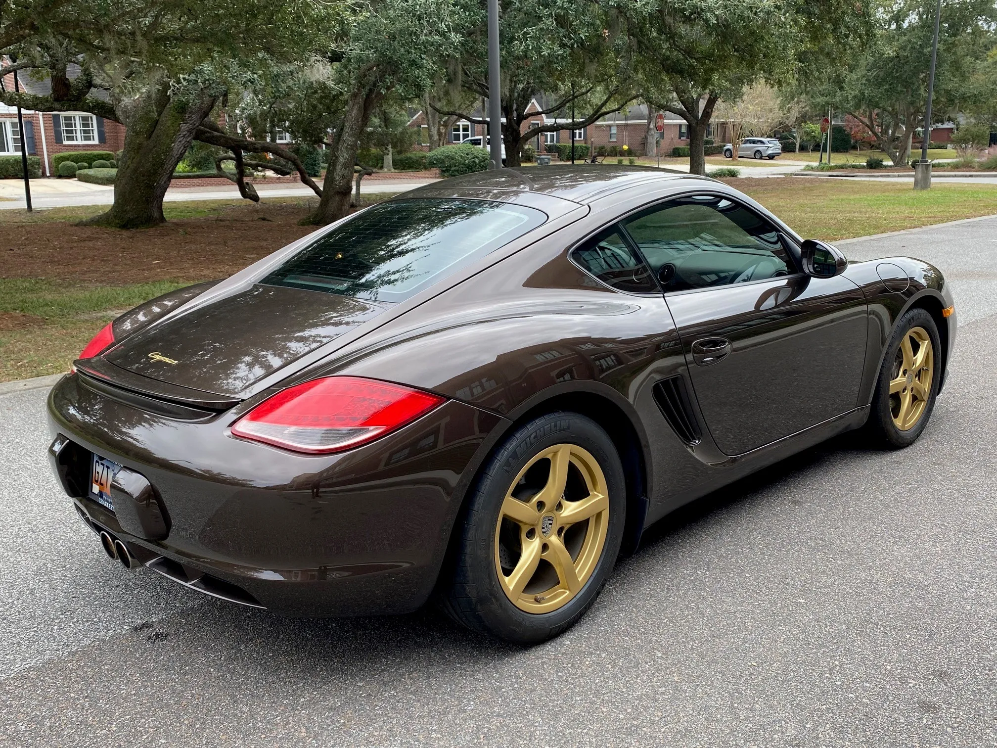 2010 Porsche Cayman in Macadamia Metallic