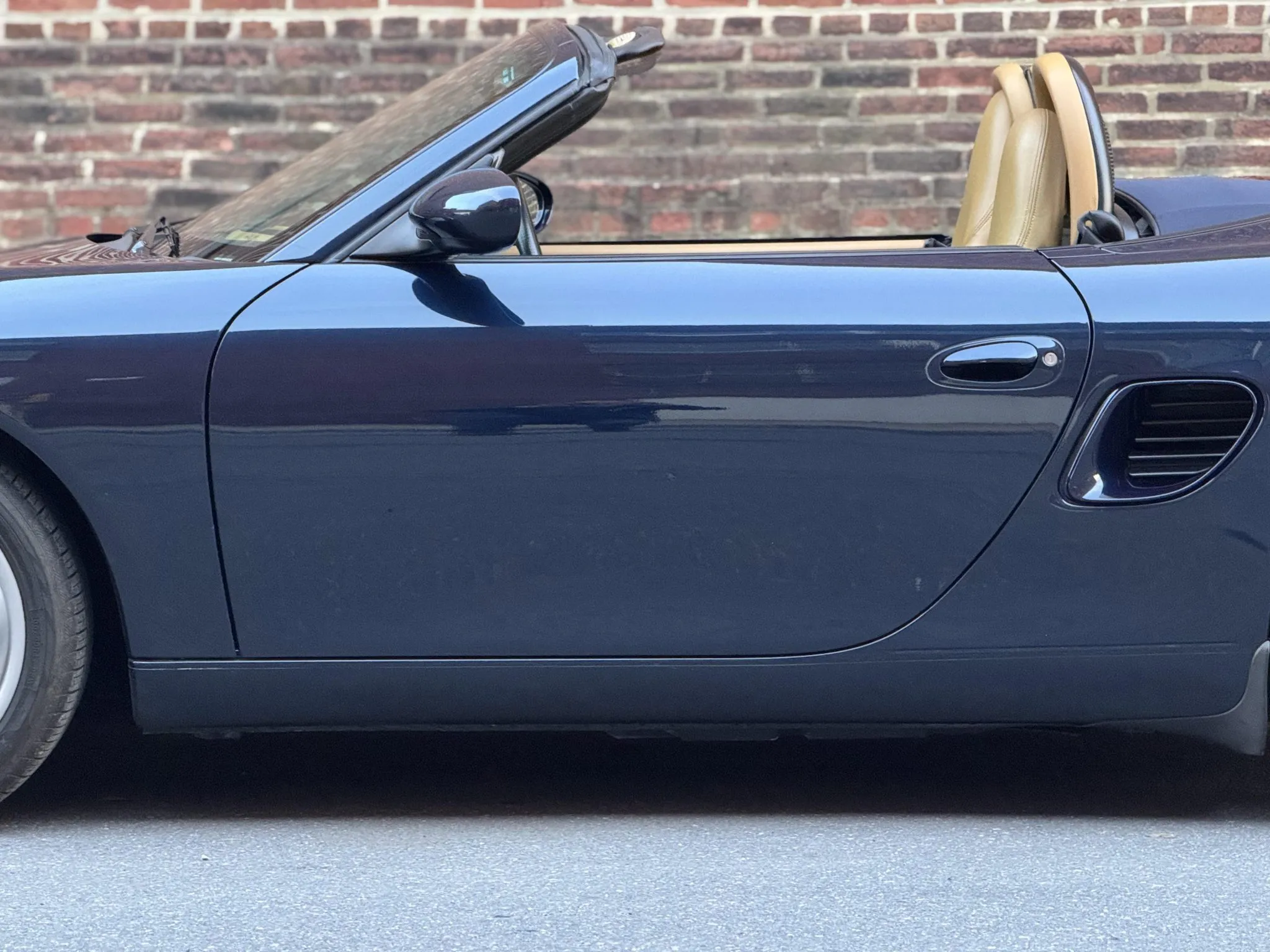 2000 Porsche Boxster in Ocean Blue Metallic