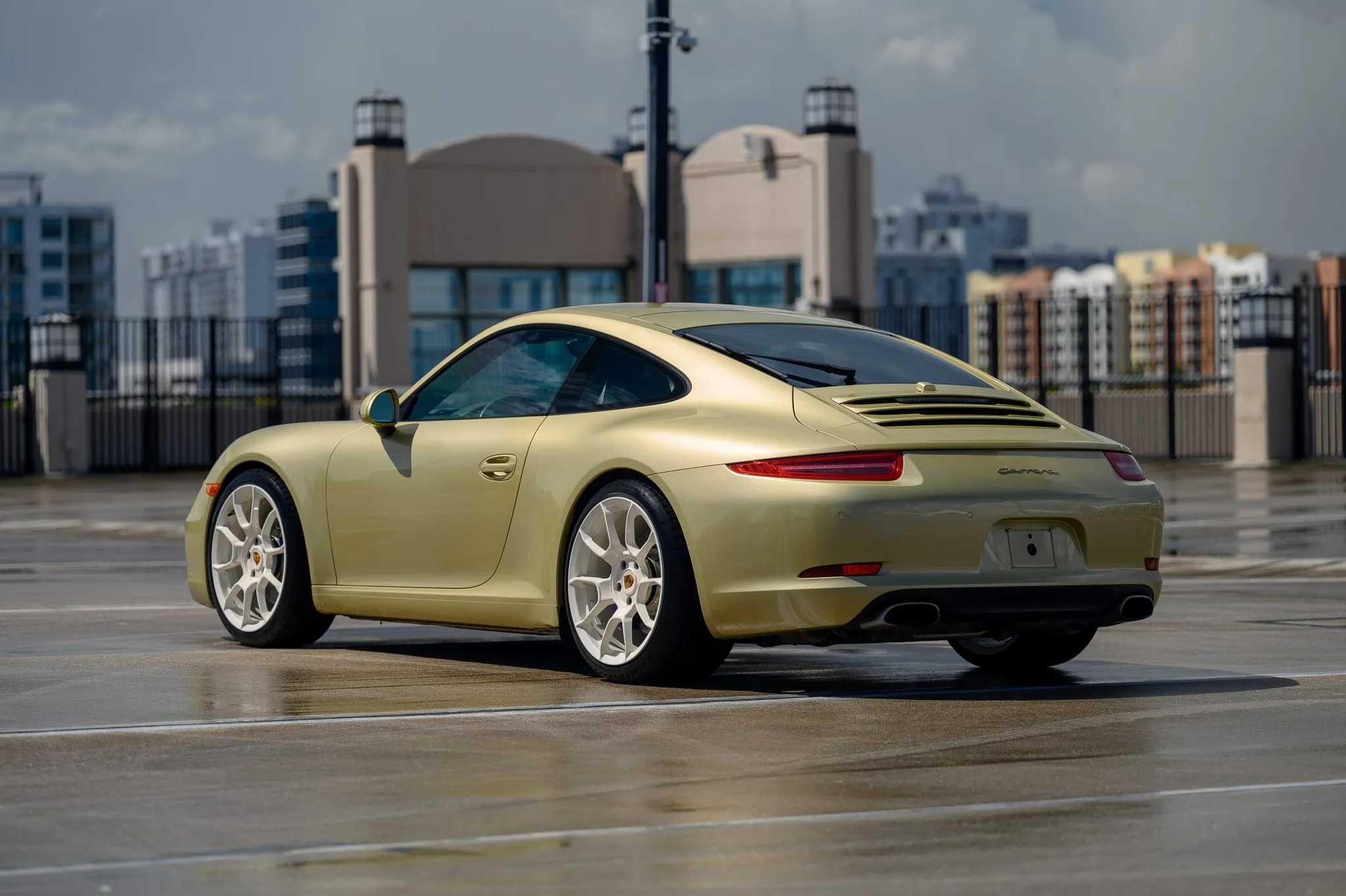 2012 Porsche 911 Carrera Coupe in Lime Gold Metallic
