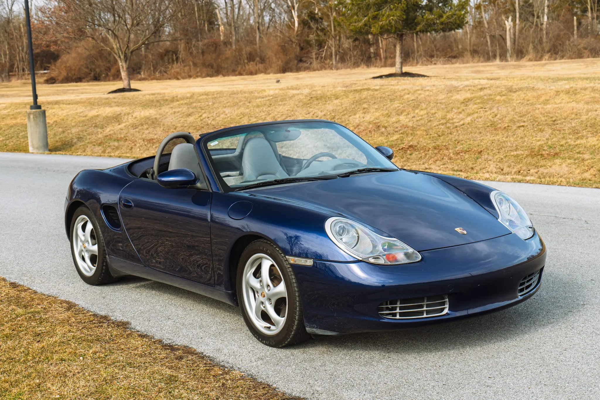 1999 Porsche Boxster in Iris Blue Metallic