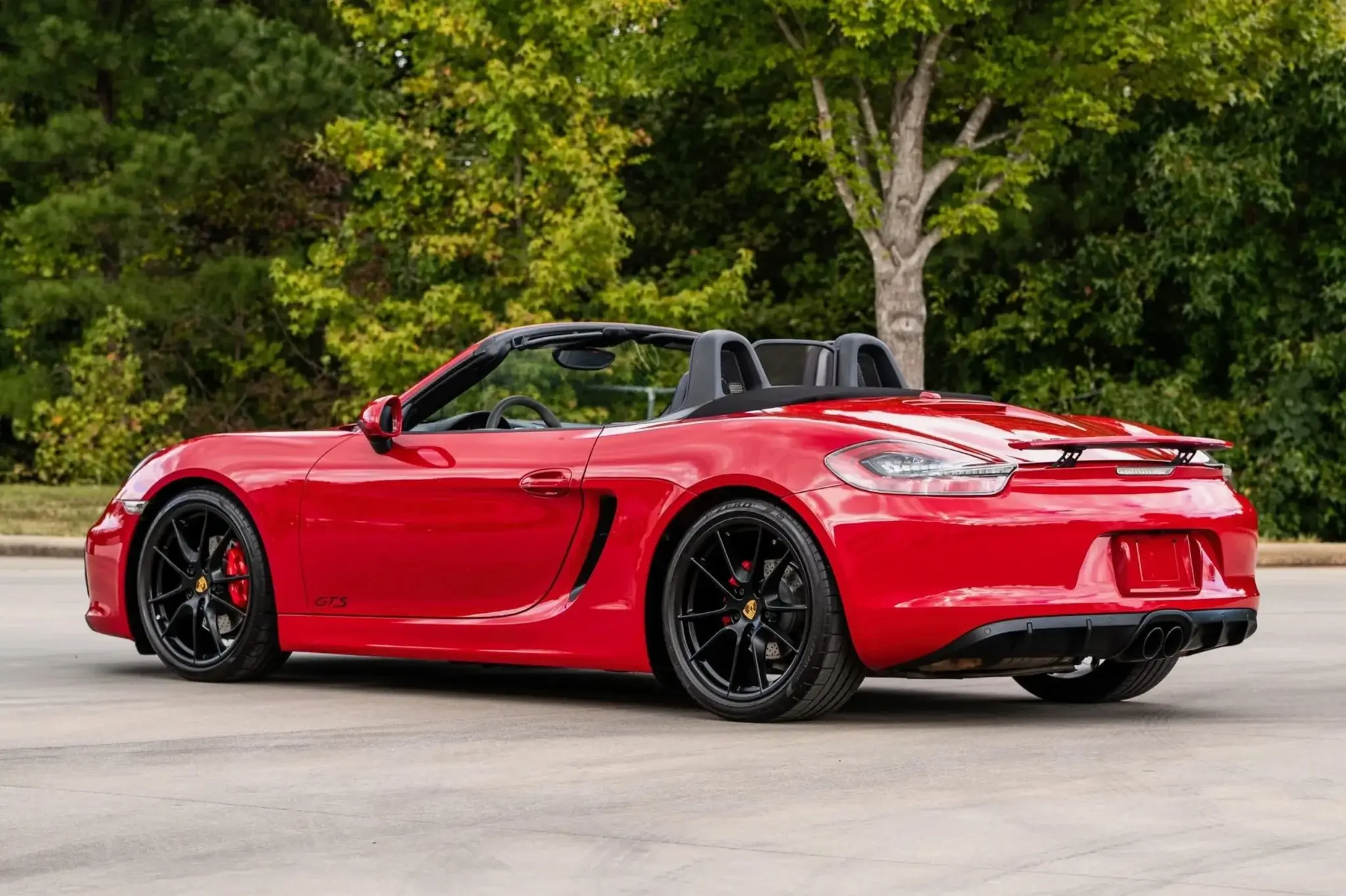 2016 Porsche Boxster GTS in Carmine Red