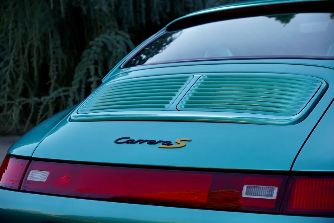 1997 Porsche 911 Carrera S Coupe in Ocean Jade Metallic