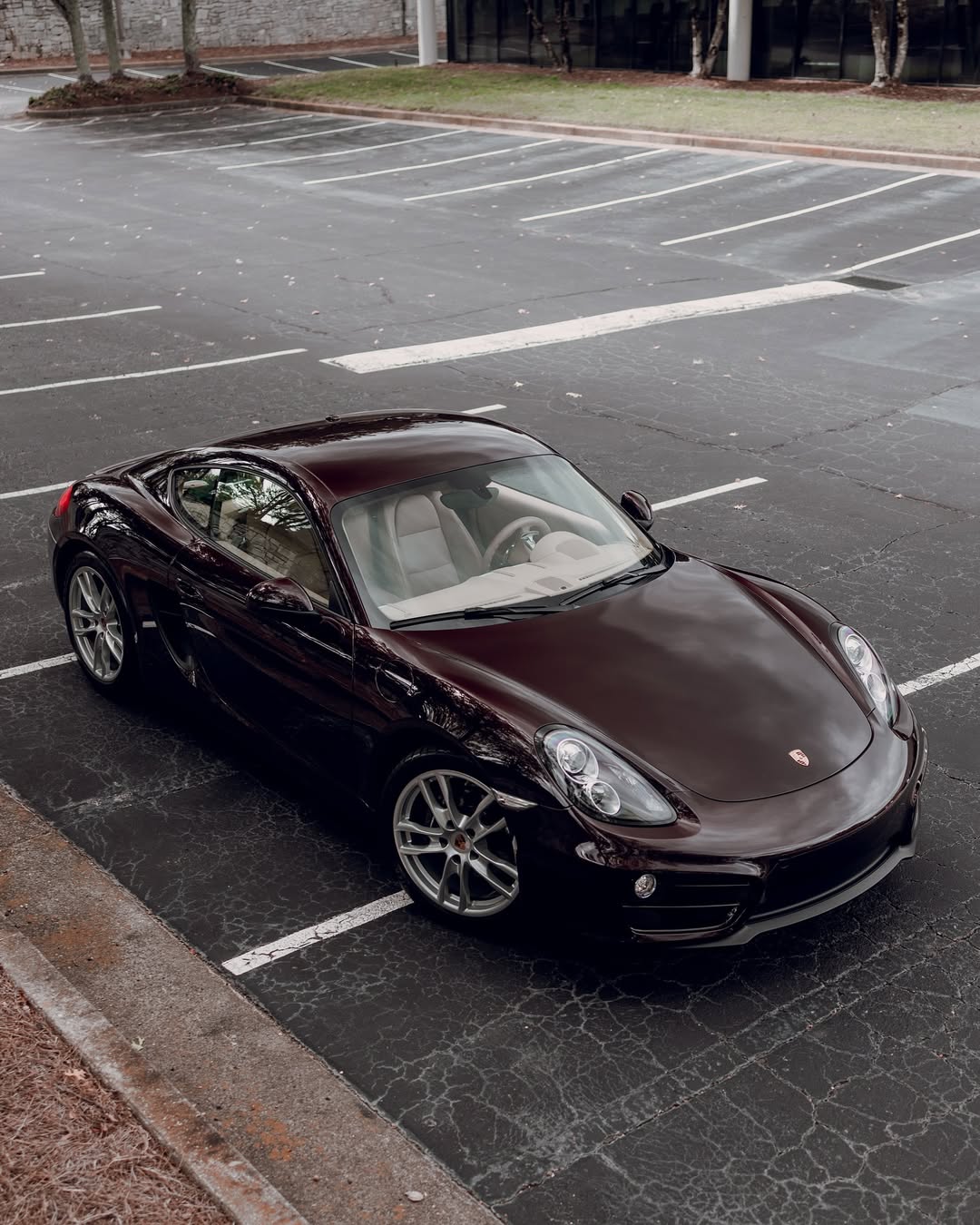 2014 Porsche Cayman in Mahogany Brown Metallic