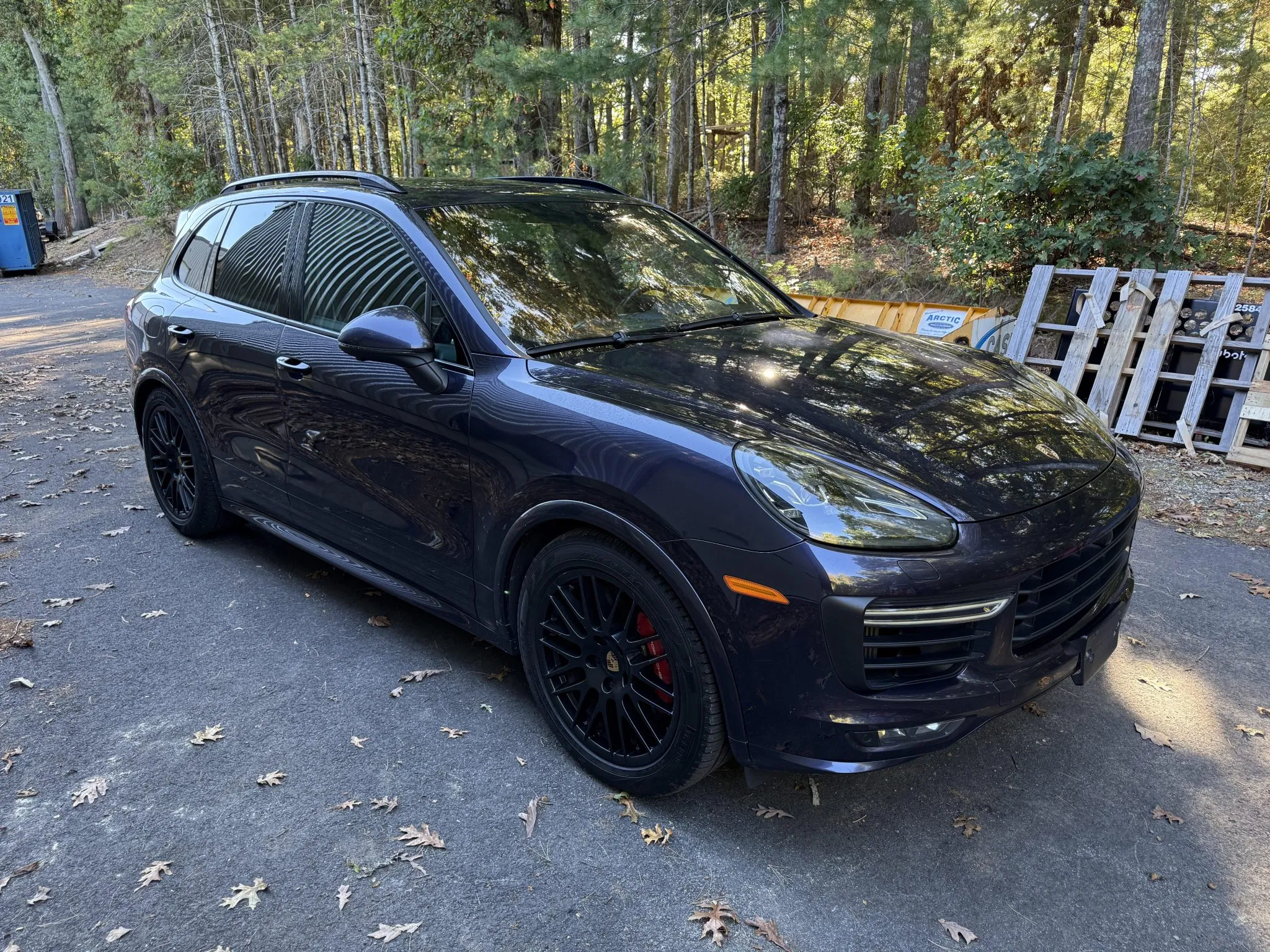 2017 Porsche Cayenne GTS in Purpurite Metallic