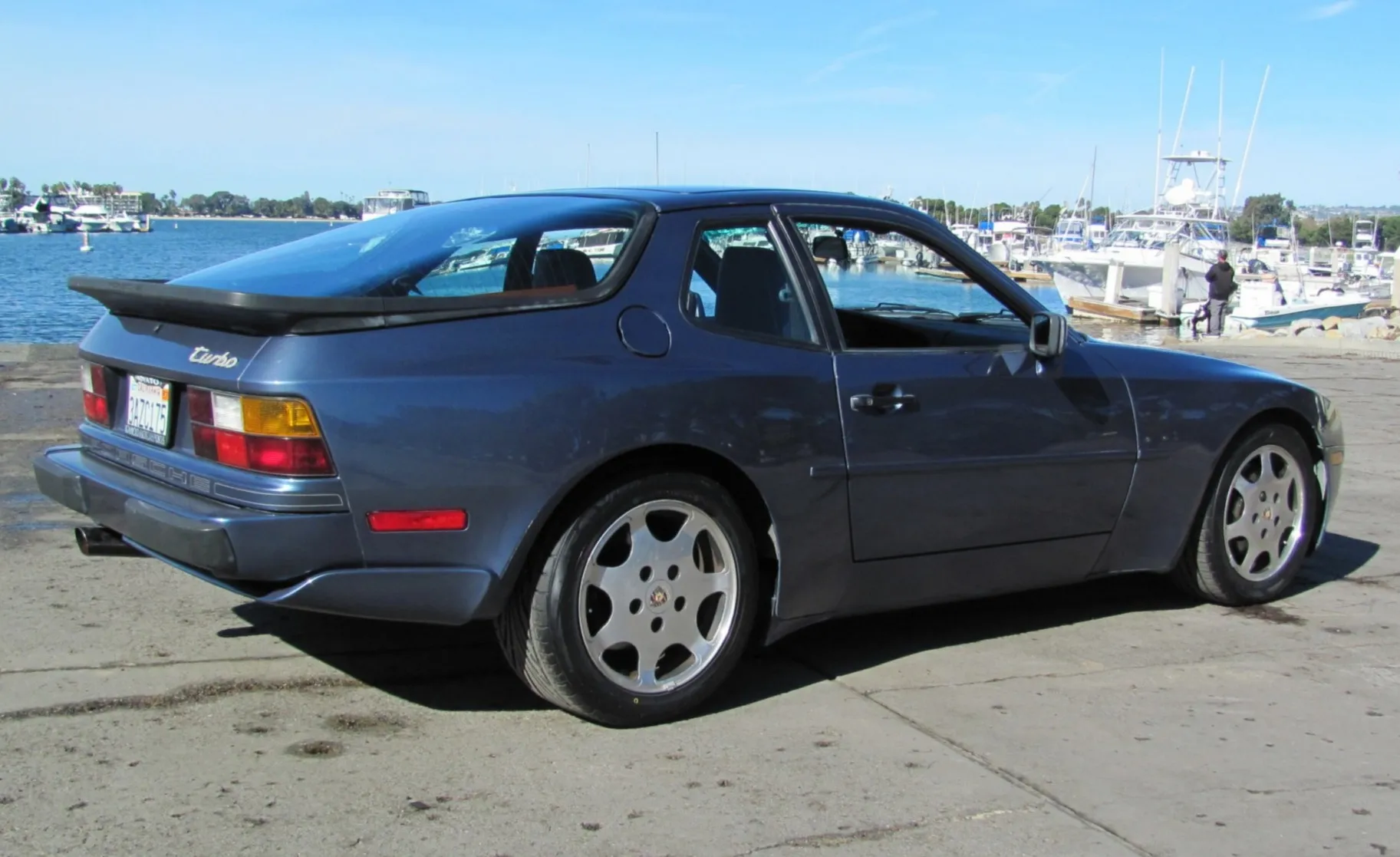 1989 Porsche 944 Turbo M030 in Dove Blue Metallic