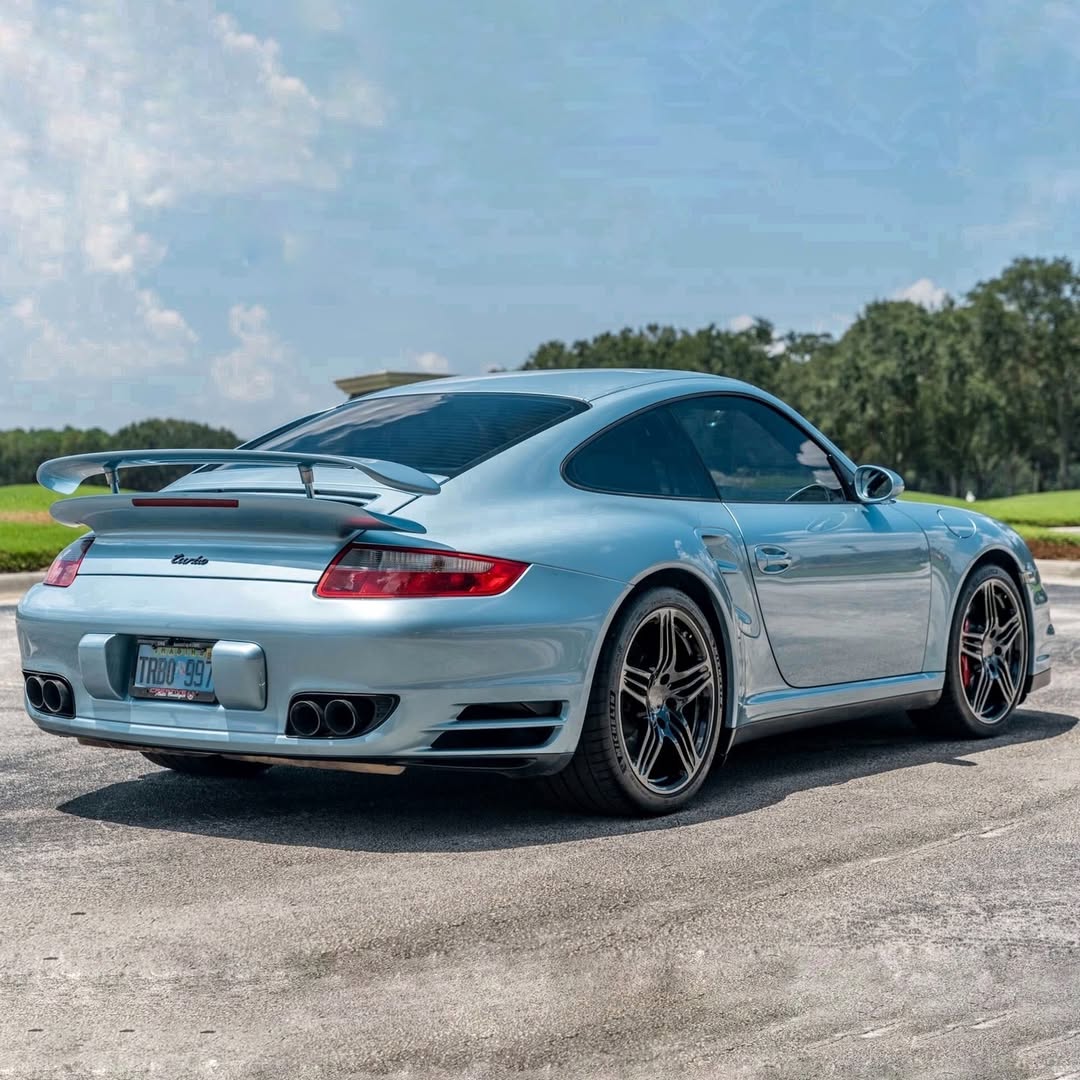 1980 Porsche 911SC Targa in Light Blue Metallic