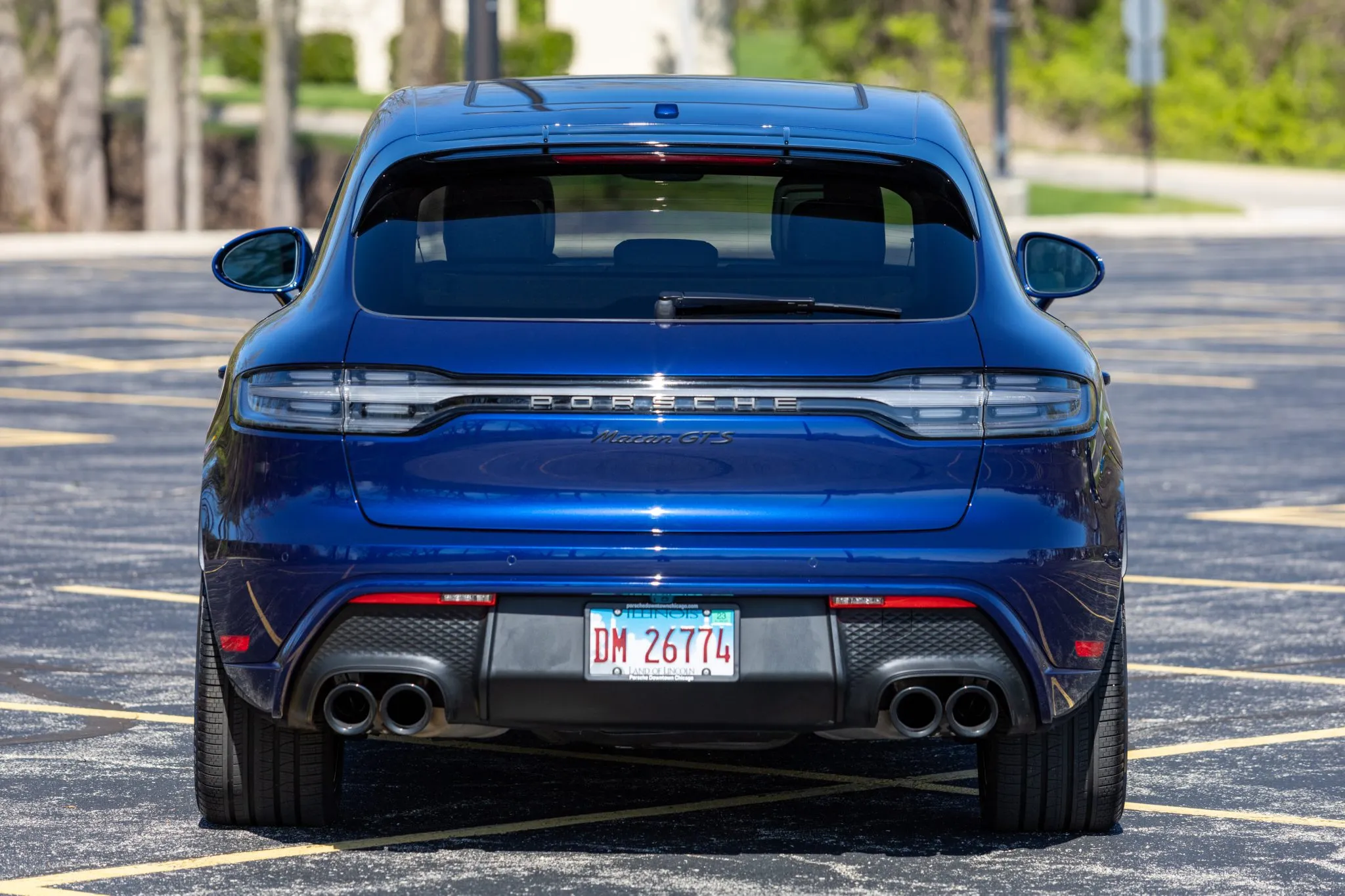 2022 Porsche Macan GTS in Gentian Blue Metallic