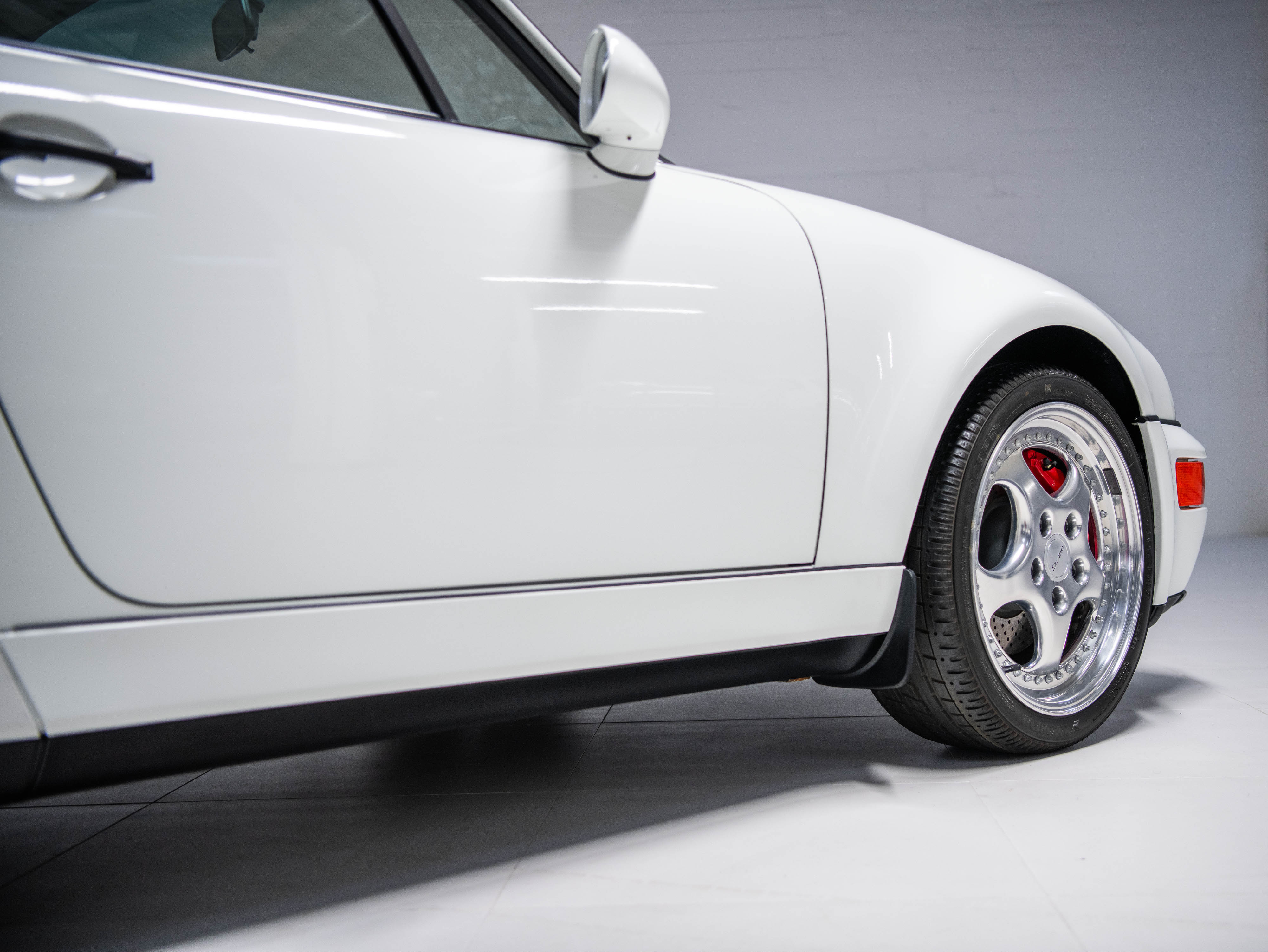 1994 Porsche 911 Turbo S X85 'Flat-Nose' in Grand Prix White