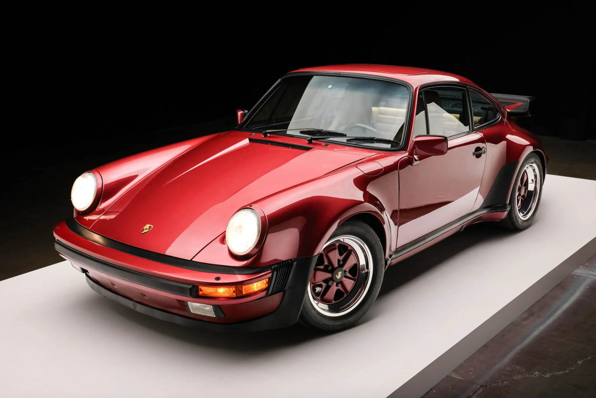 1989 Porsche 911 Turbo Coupe In Velvet Red Metallic
