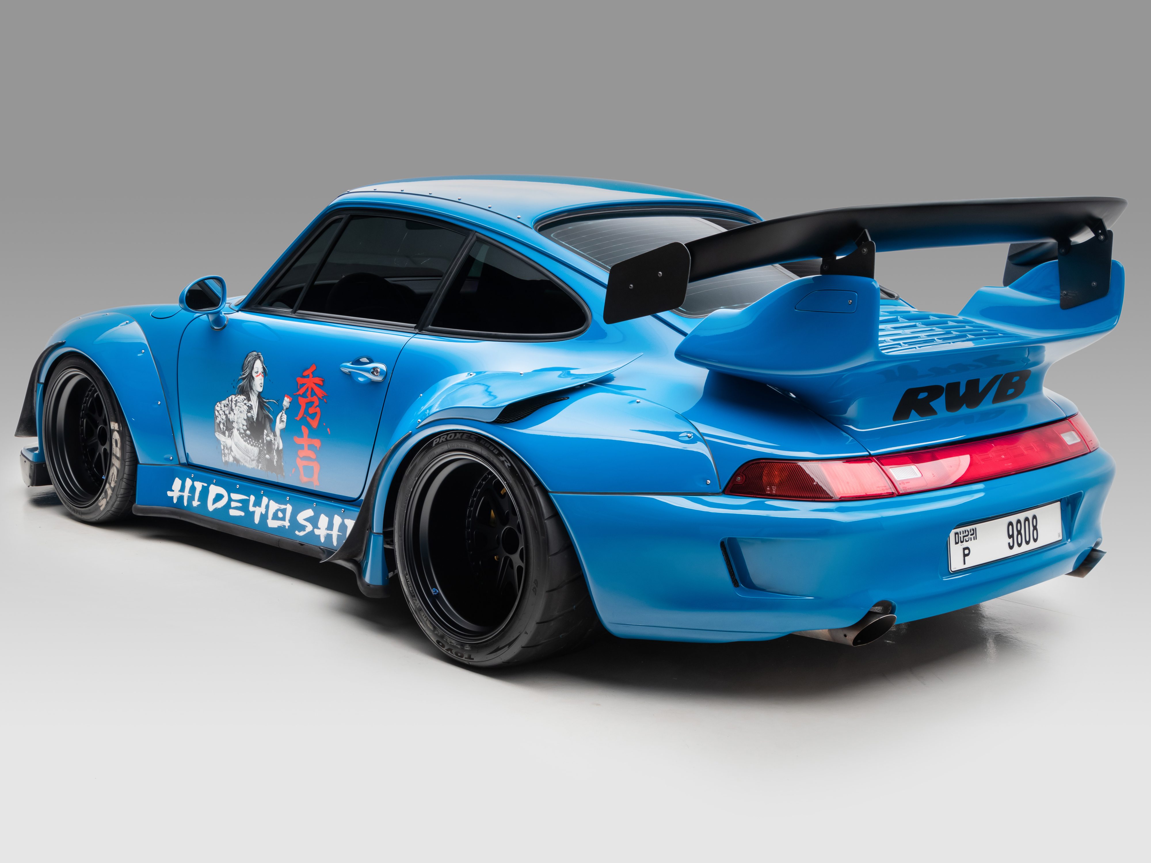 1995 Porsche 911 Carrera Coupe 'RWB' in Iris Blue Metallic