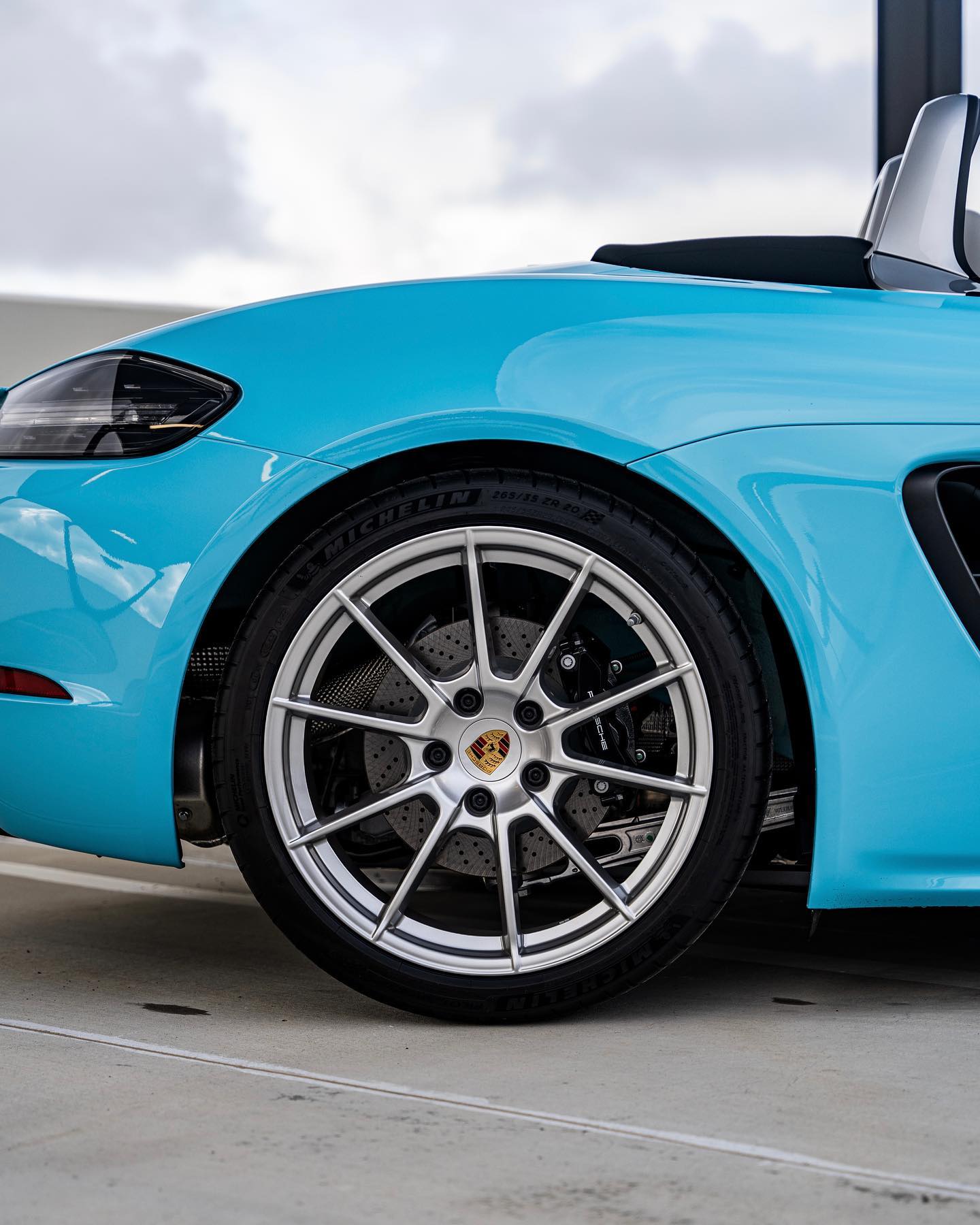 2023 Porsche718 Boxster GTS 4.0 in Olympic Blue