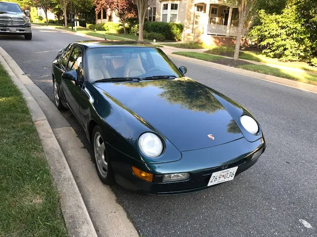 1993 Porsche 968 Coupe in Amazonas Green Metallic