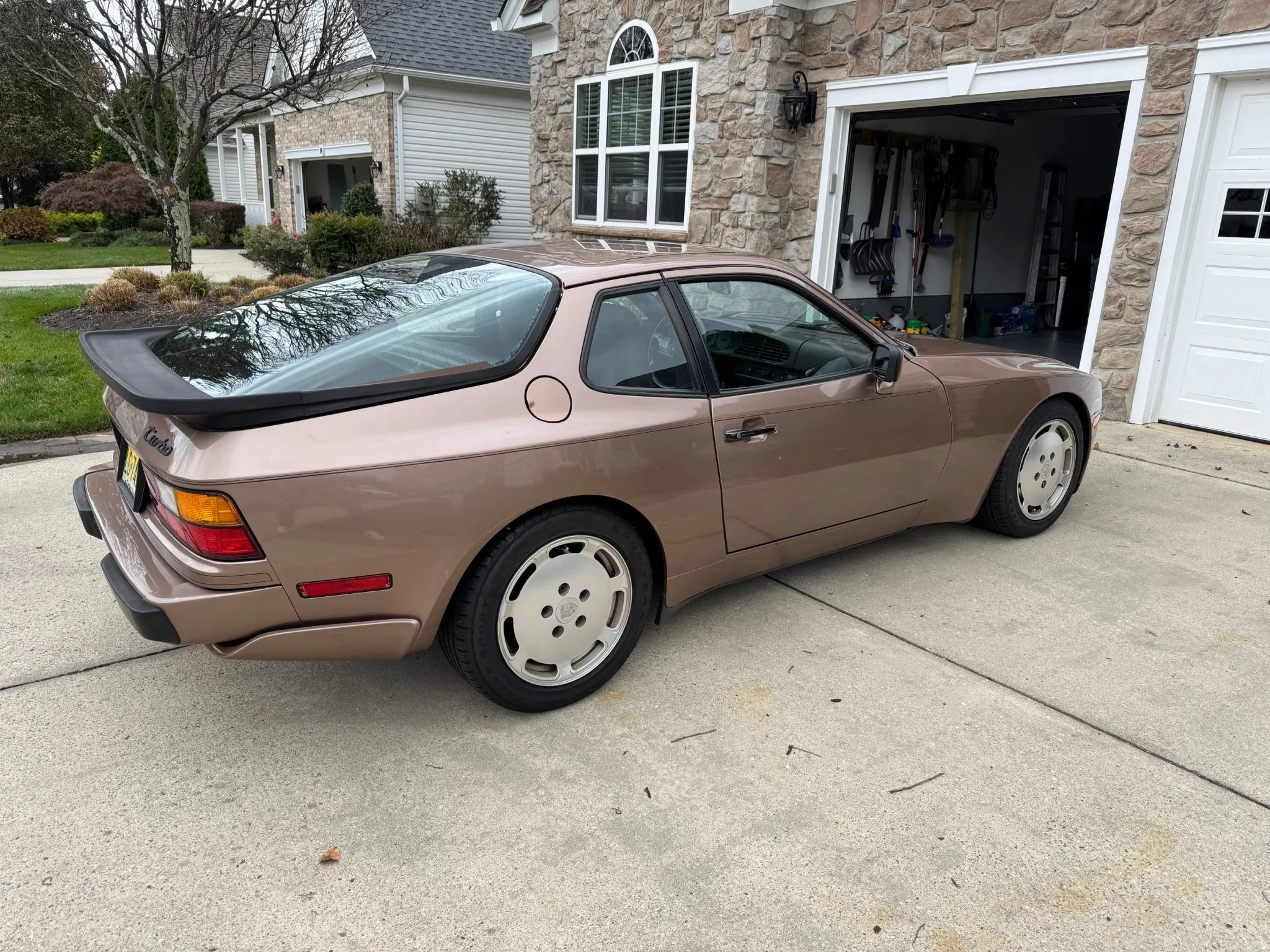 1987 Porsche 944 Turbo in Nougat Brown Metallic