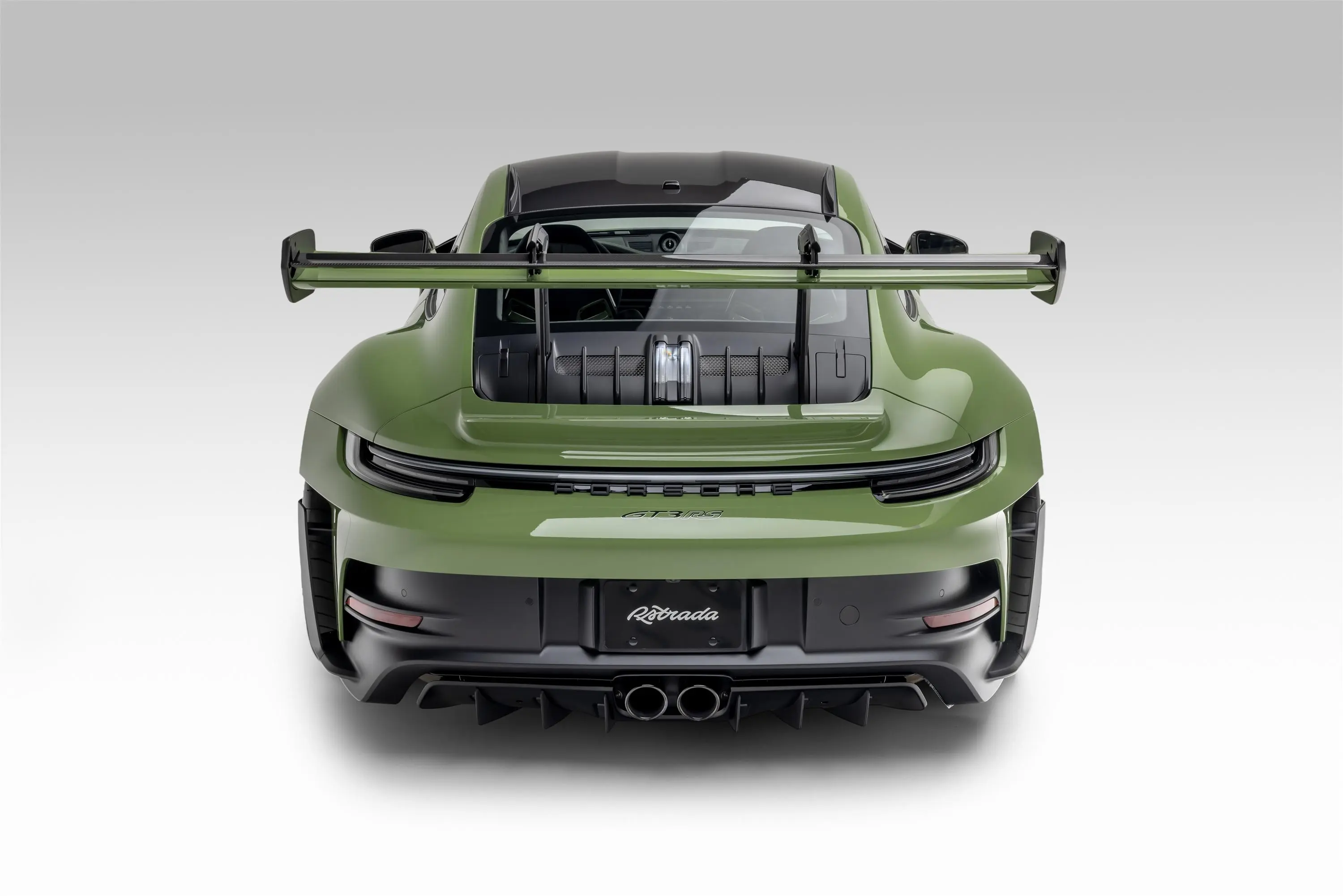2024 Porsche 911 GT3 RS Weissach in Olive Green