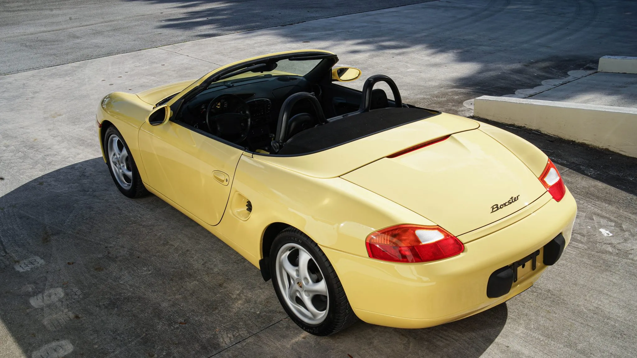1999 Porsche Boxster in Pastel Yellow