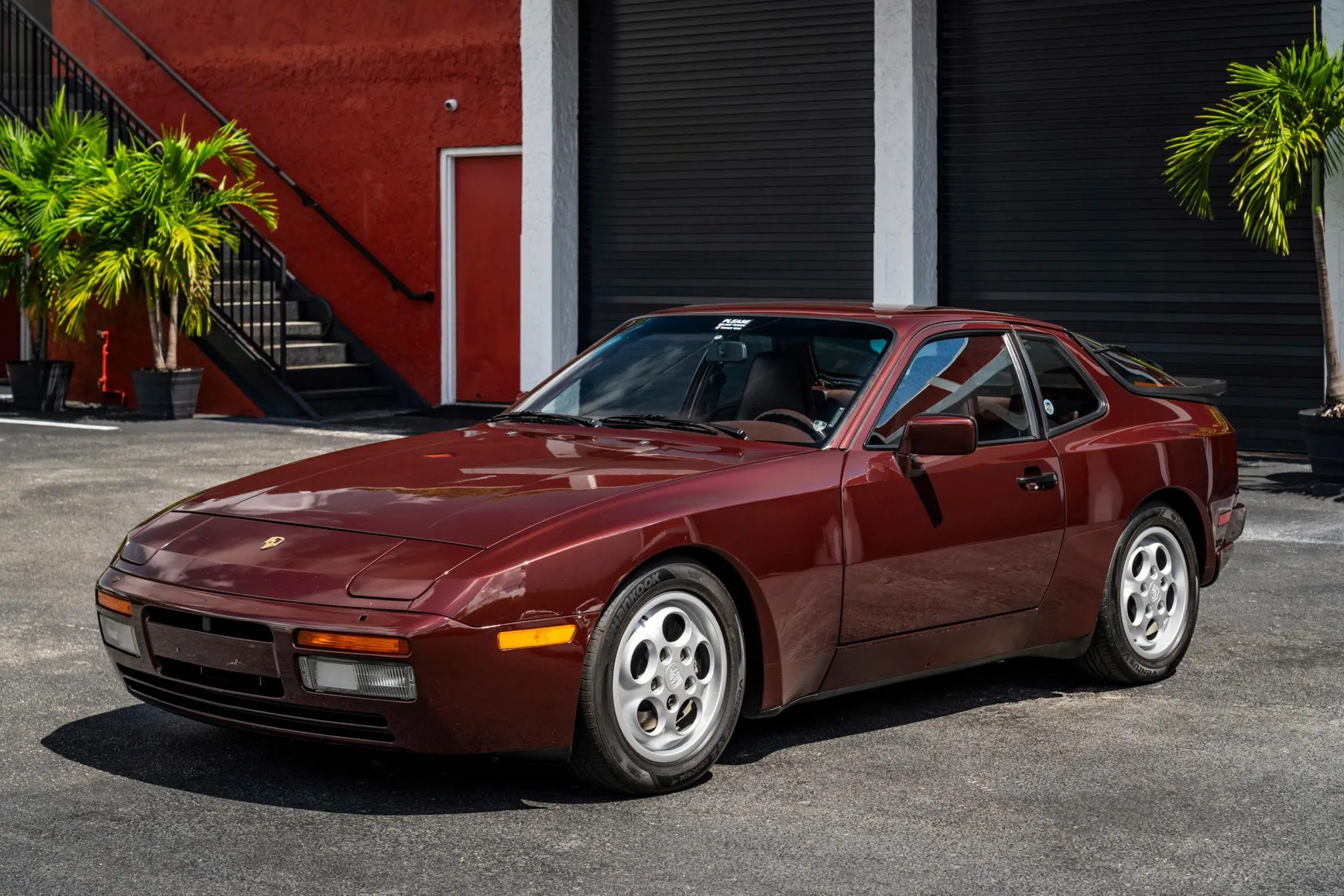 1987 Porsche 944 Turbo in Maraschino Red Metallic