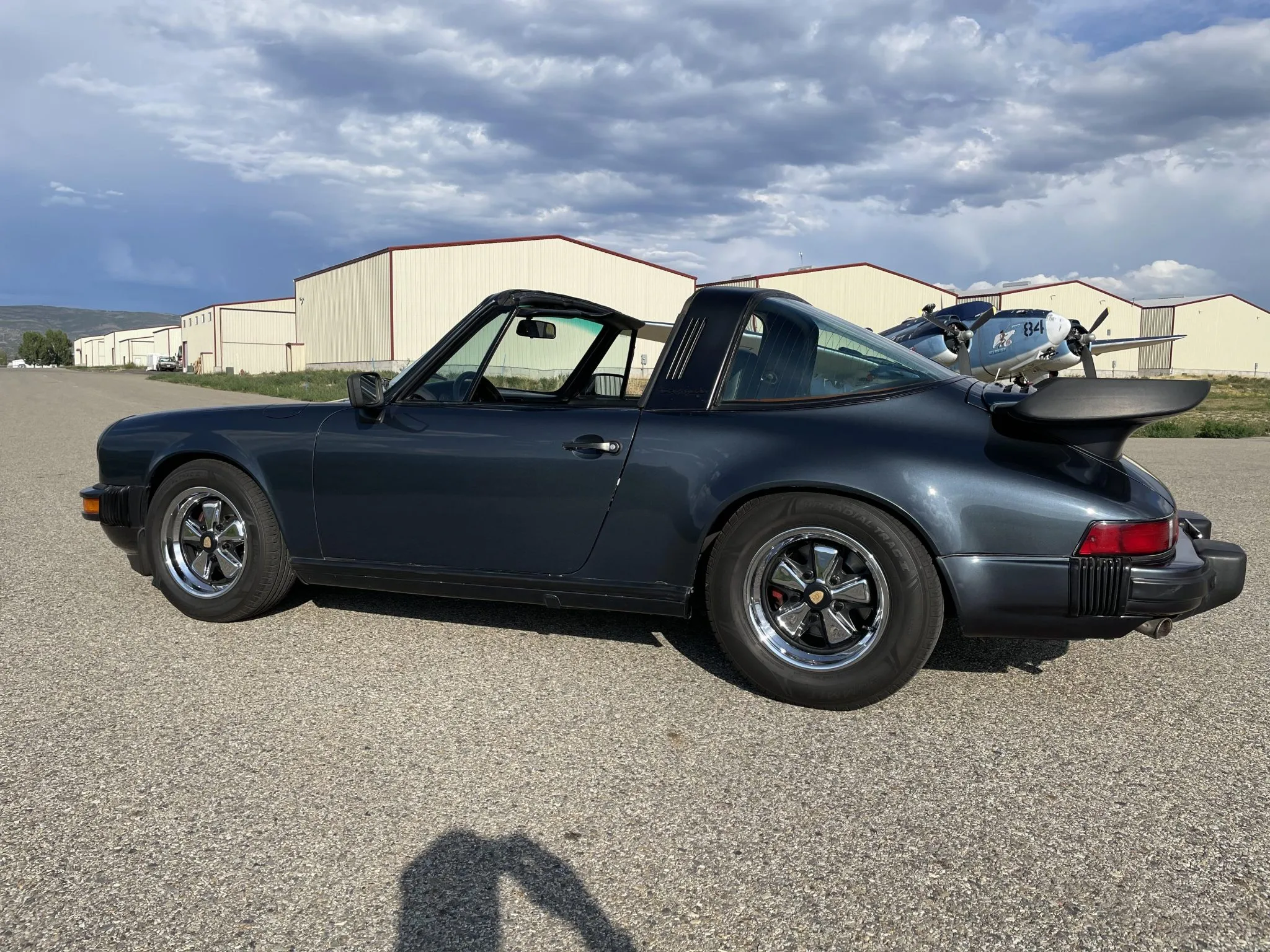 1980 Porsche 911SC Targa in Helios Blue Metallic