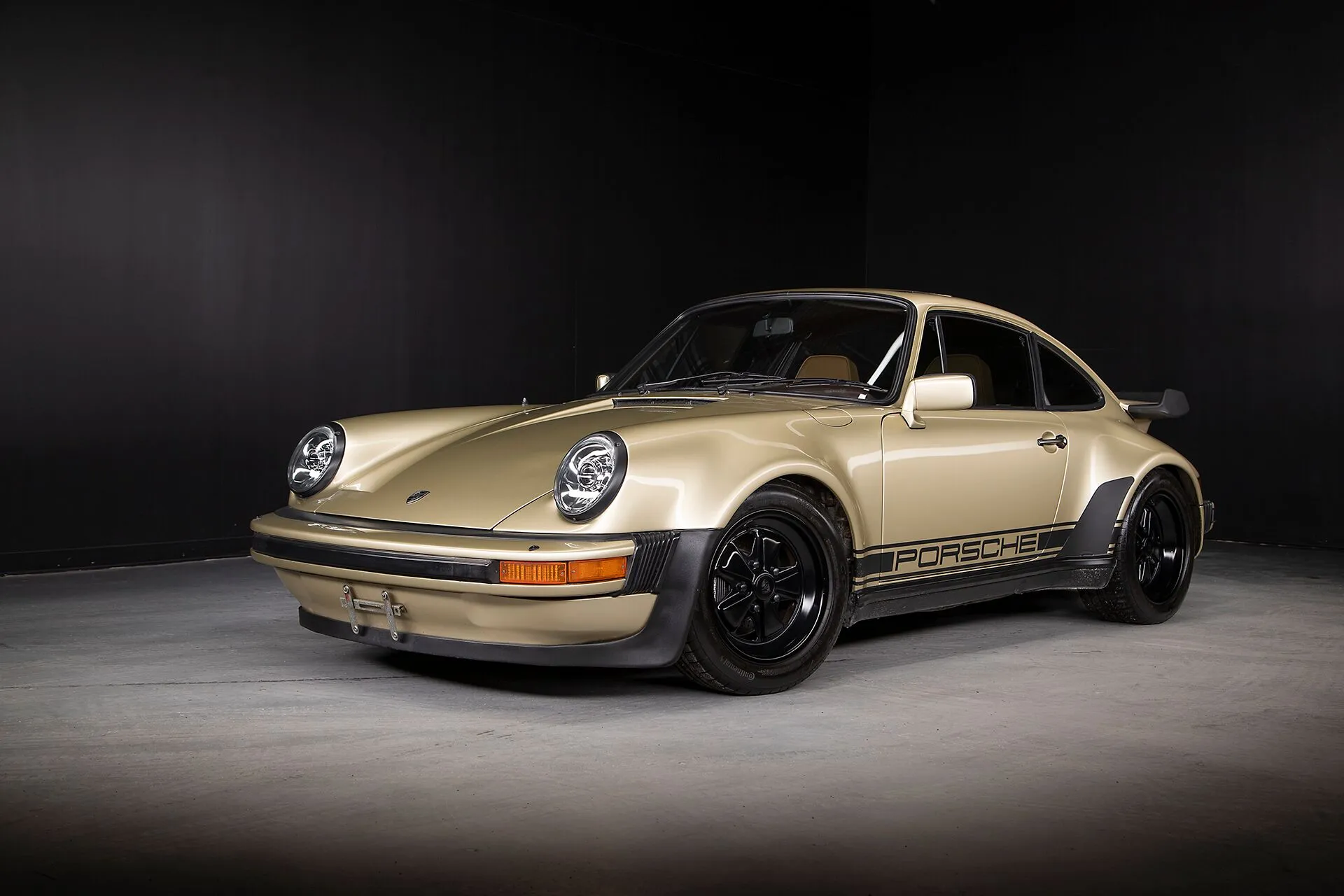 1982 Porsche 911 Turbo in Gold Metallic