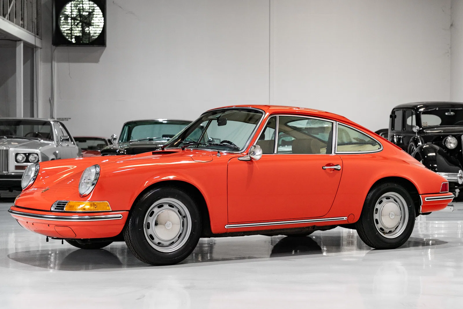 1970 Porsche 911 T In Tangerine