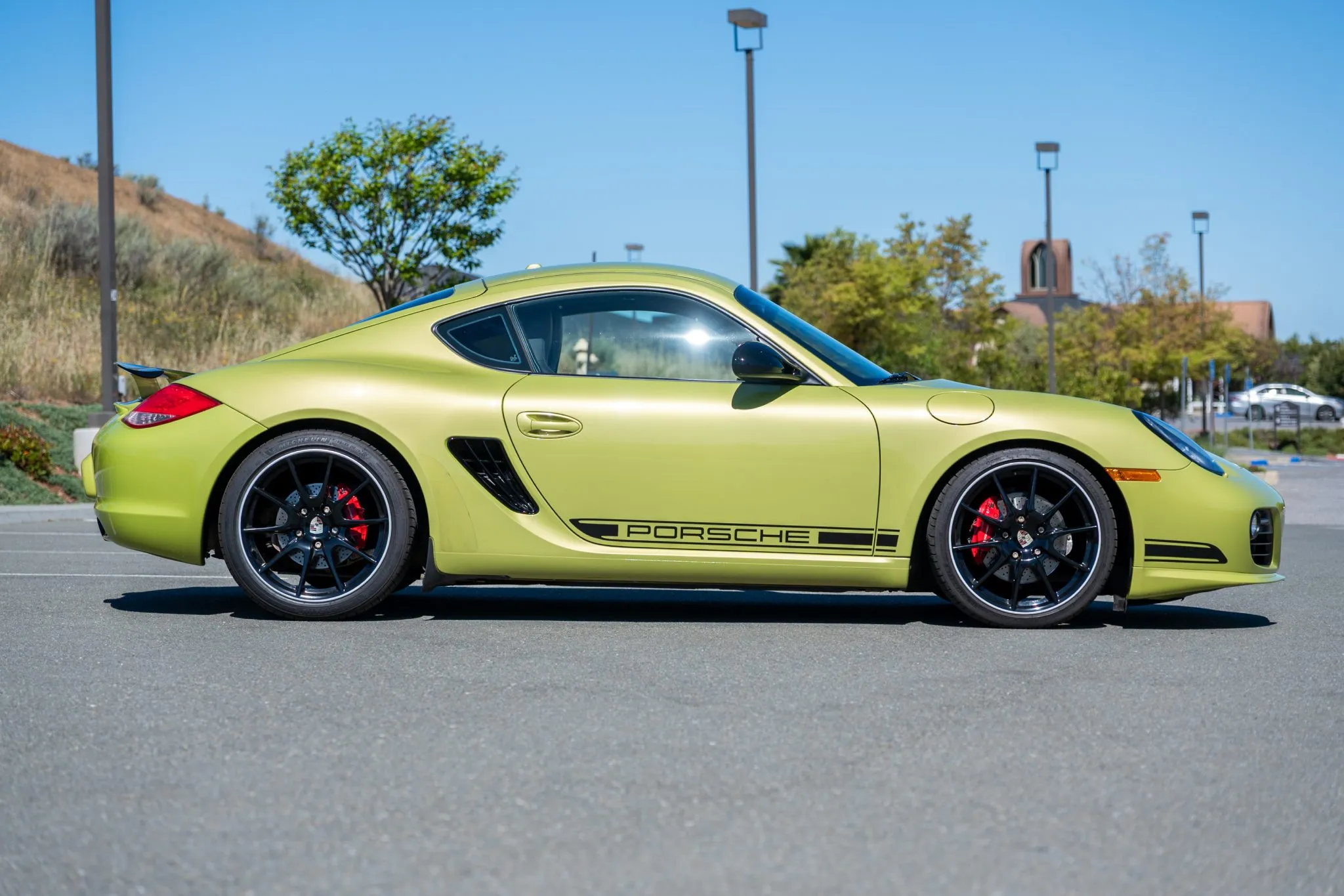 2012 Porsche Cayman R in Peridot Metallic