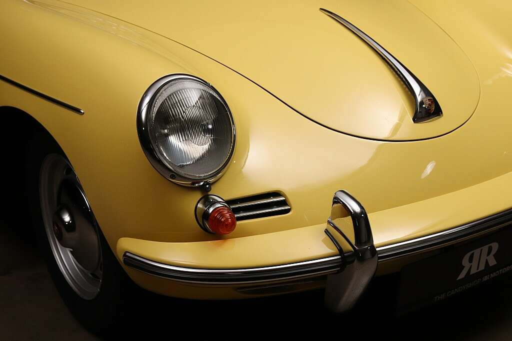 1961 Porsche 356 B 1600 Super Roadster in Condor Yellow