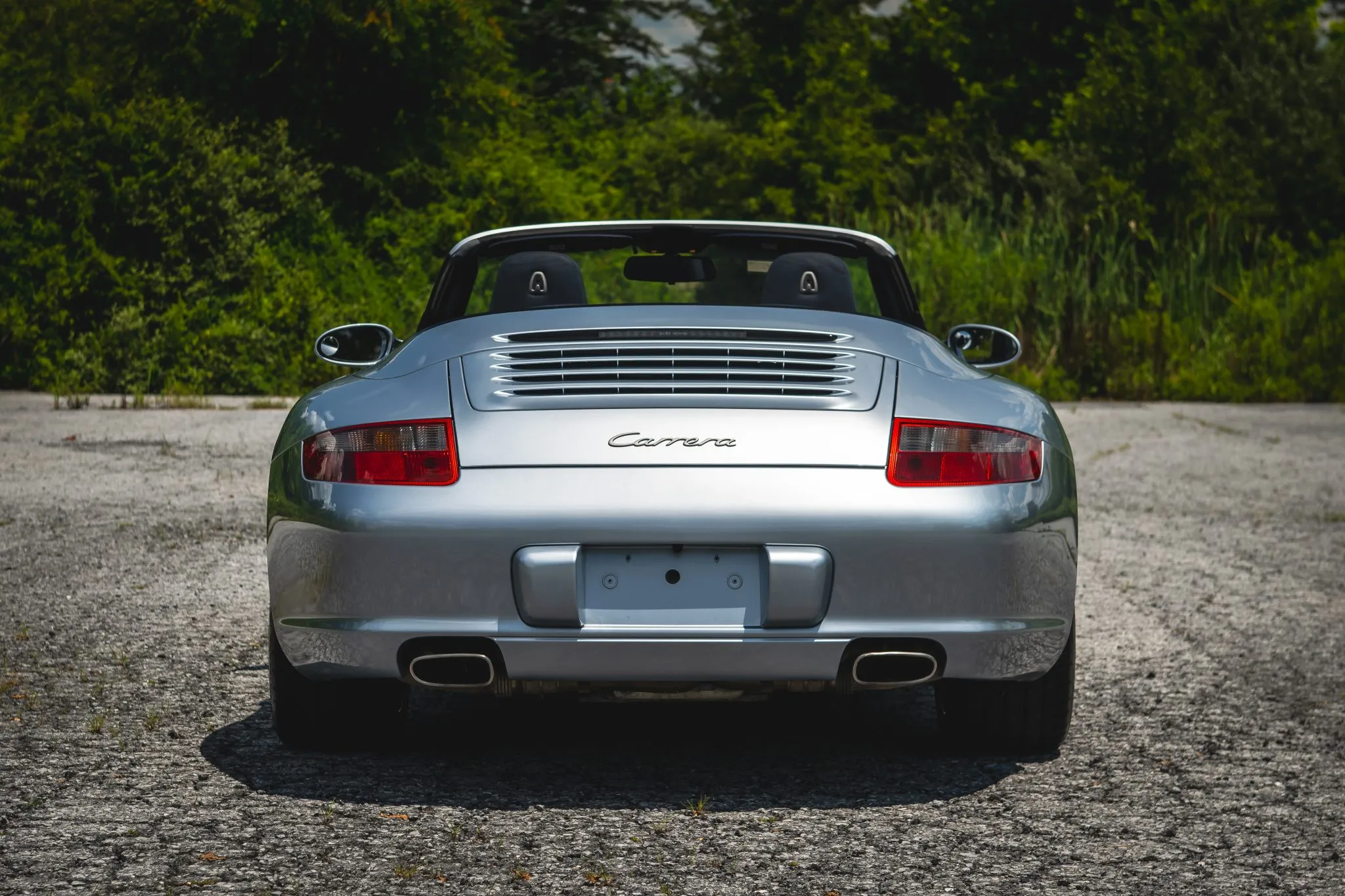 2005 Porsche 911 Carrera Cabriolet in Polar Silver Metallic