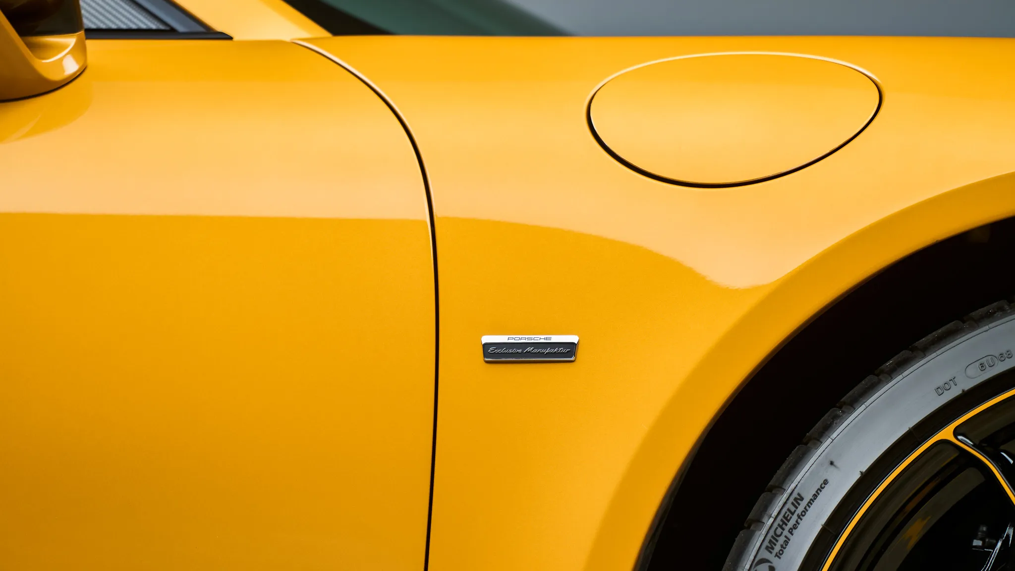 2019 Porsche 911 Turbo S Coupe Exclusive Series in Golden Yellow Metallic