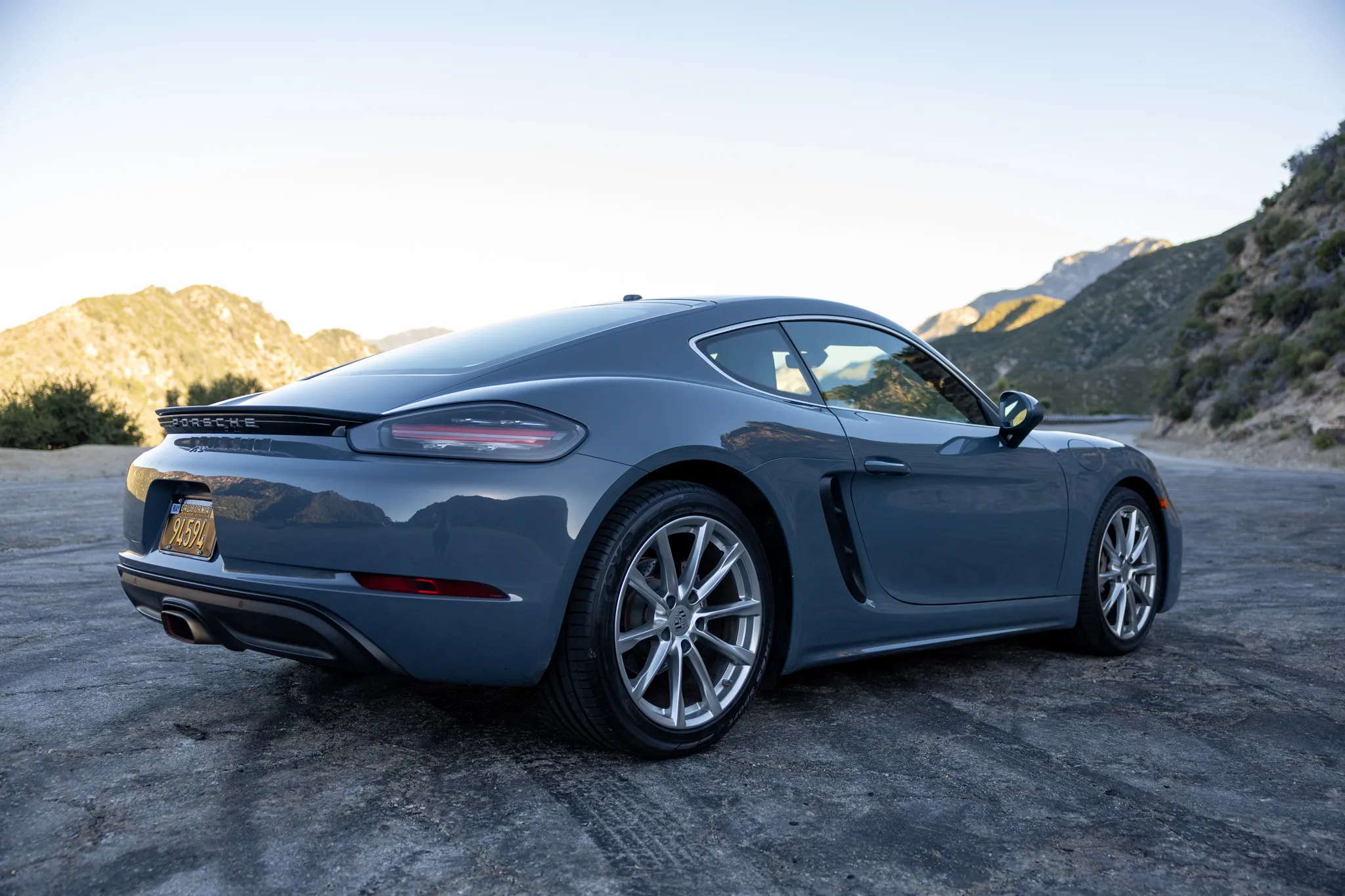 2017 Porsche 718 Cayman in Graphite Blue Metallic
