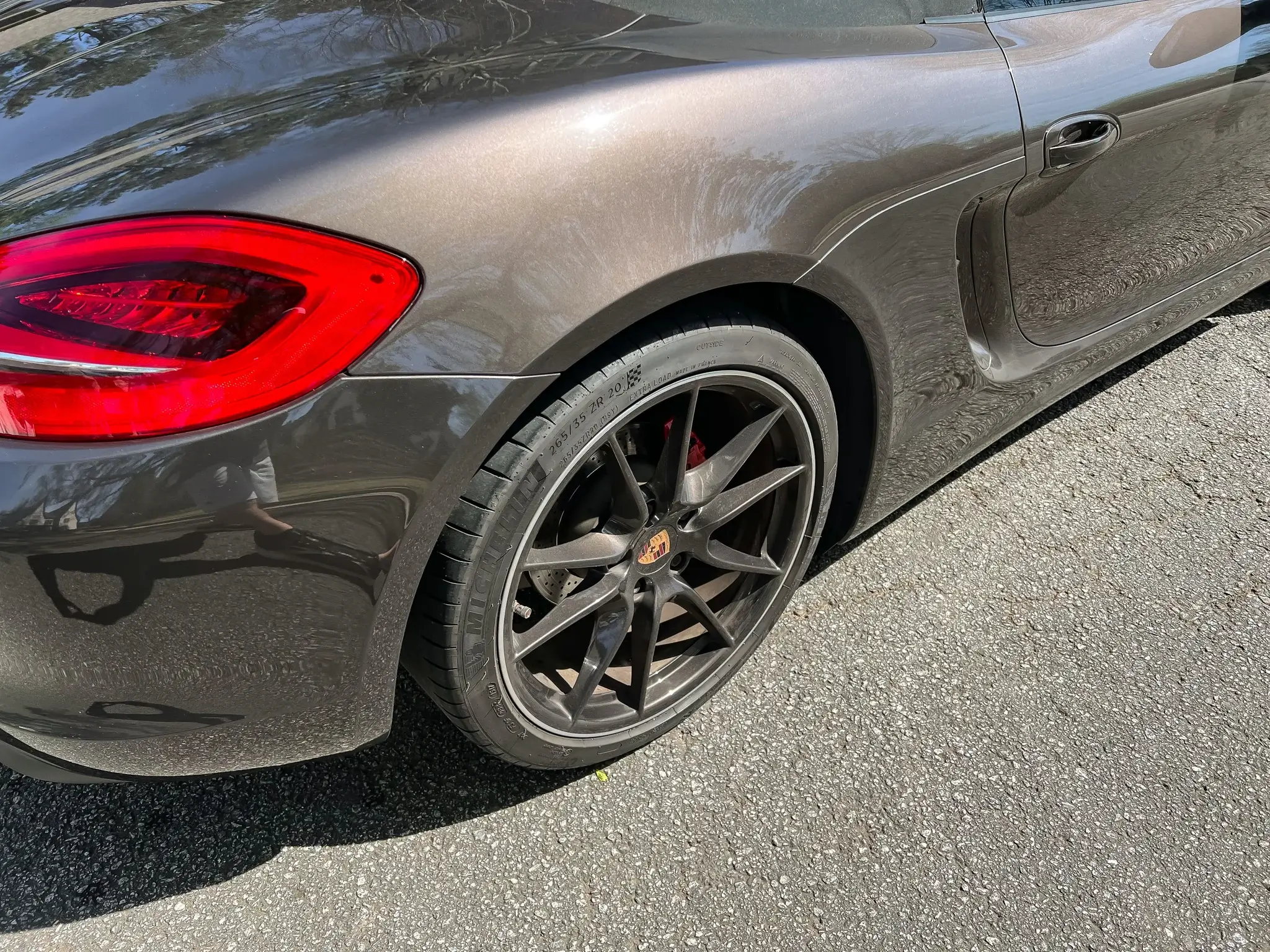 2014 Porsche Boxster S in Anthracite Brown Metallic