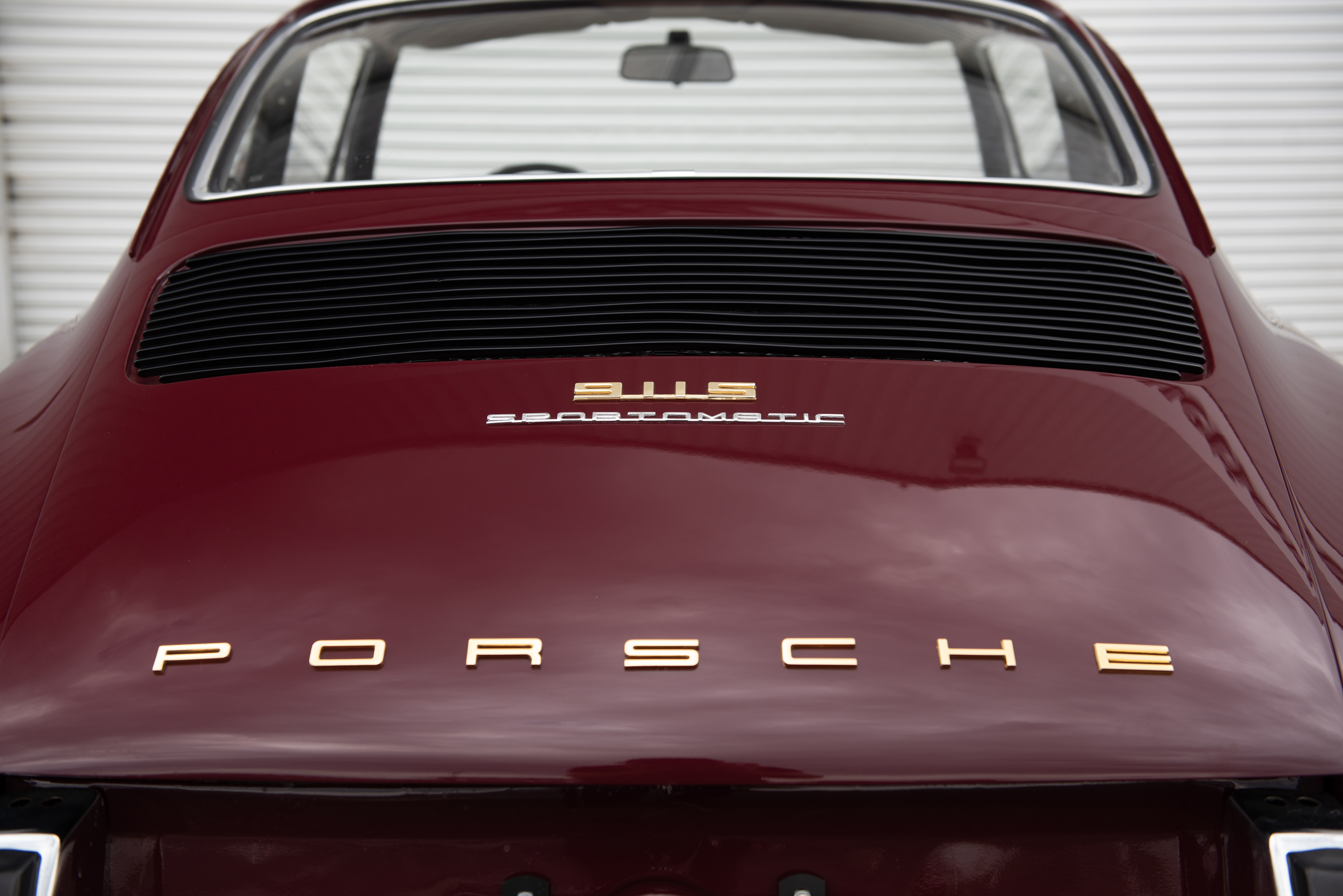 1968 Porsche 911 S 'Sportomatic' in Burgundy Red