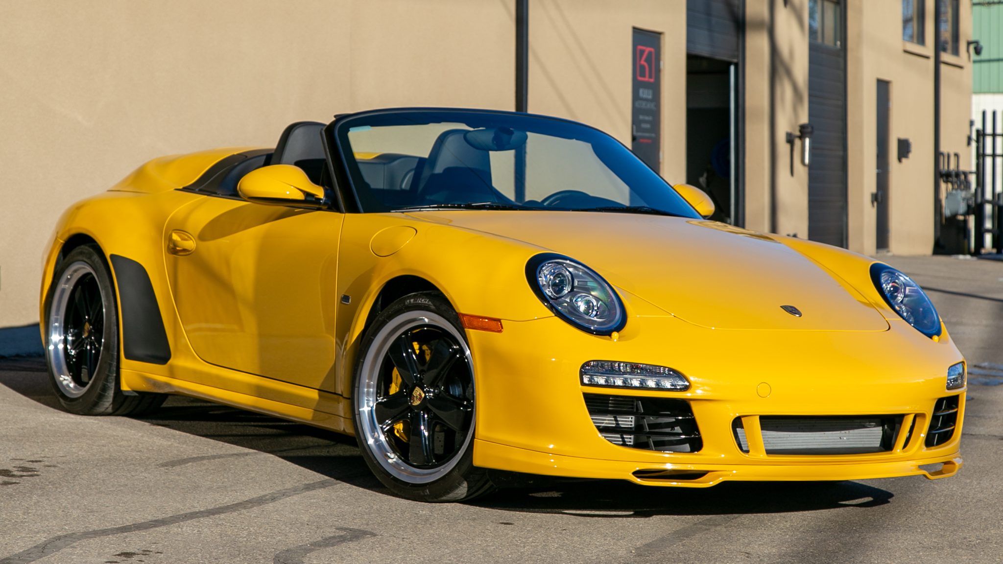 2011 Porsche 911 Speedster In Speed Yellow