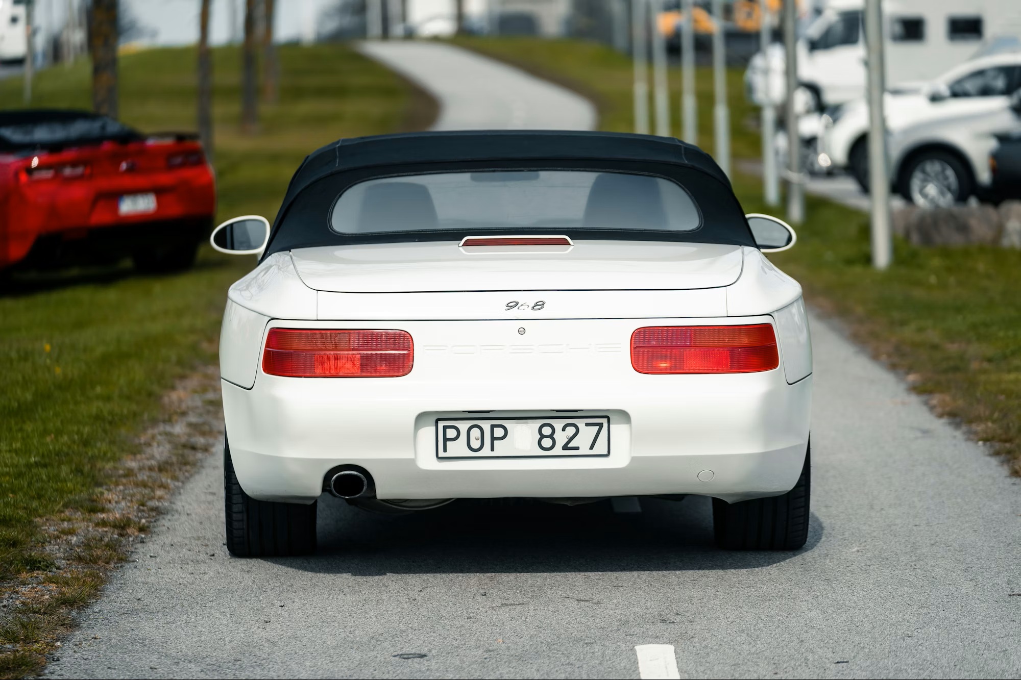 1992 Porsche 968 Cabriolet in White