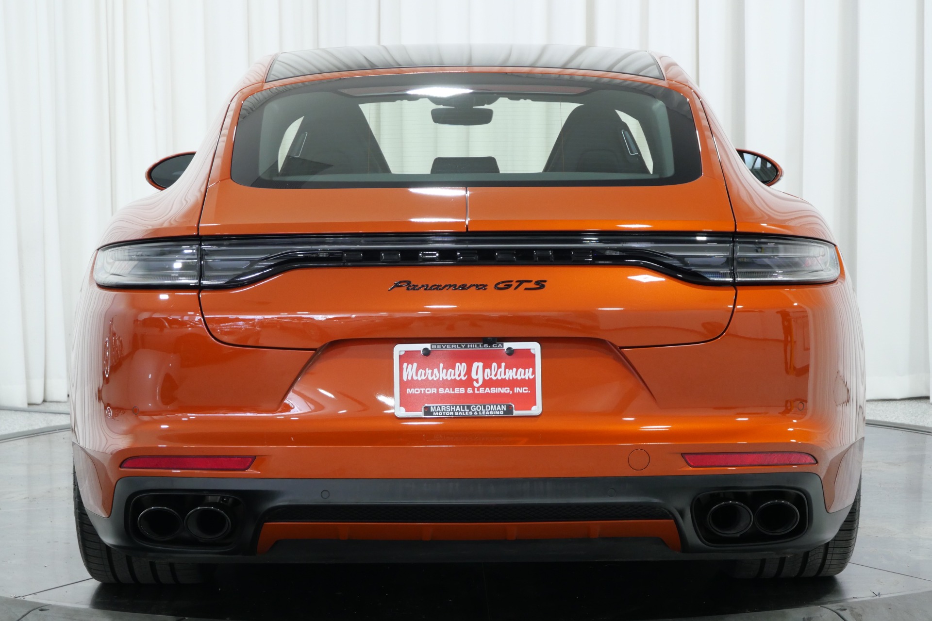 2022 Porsche Panamera GTS in Papaya Metallic