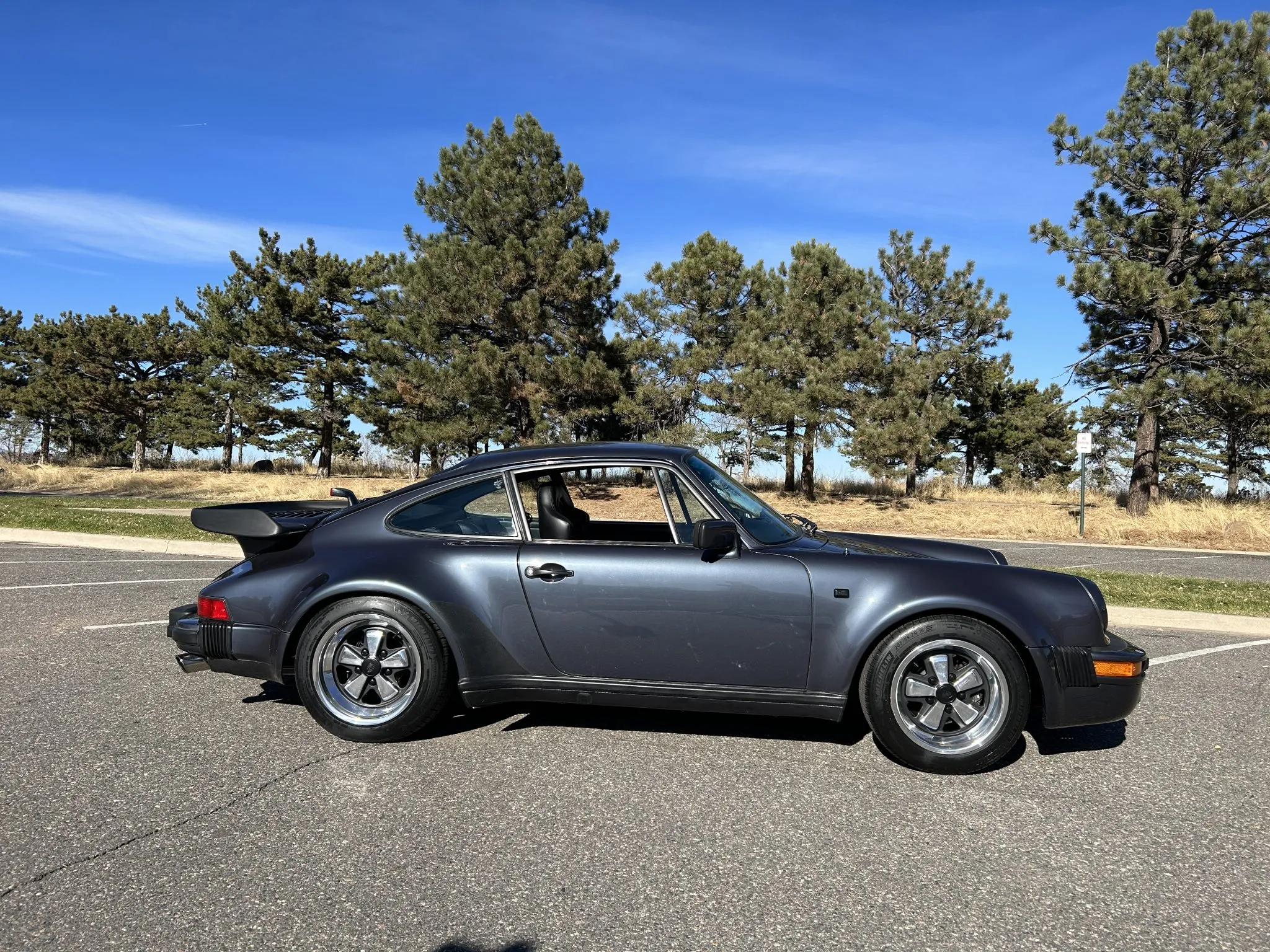 1982 Porsche 911 Turbo in Pacific Blue Metallic