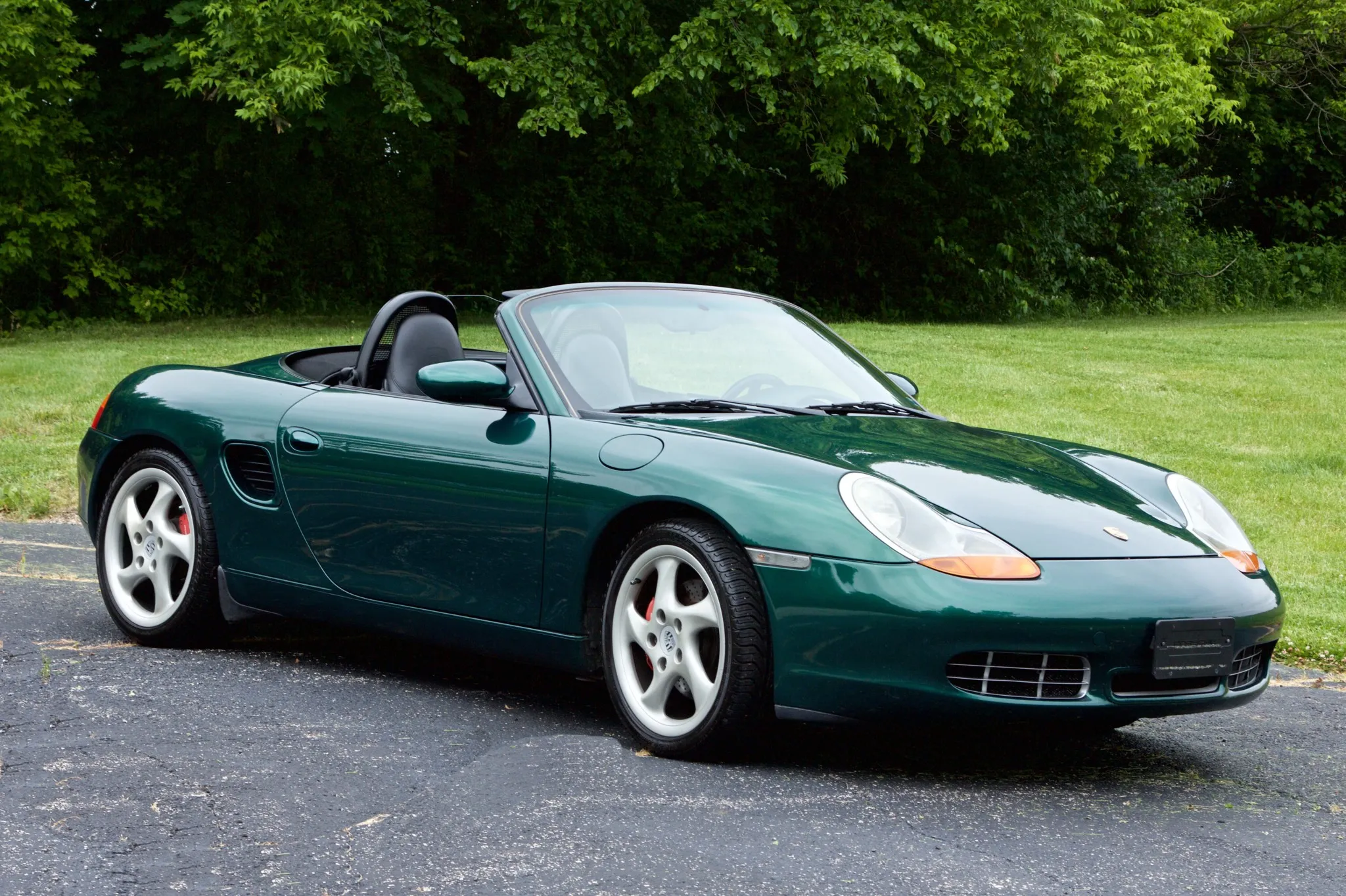 2001 Porsche Boxster S in Rainforest Green Metallic